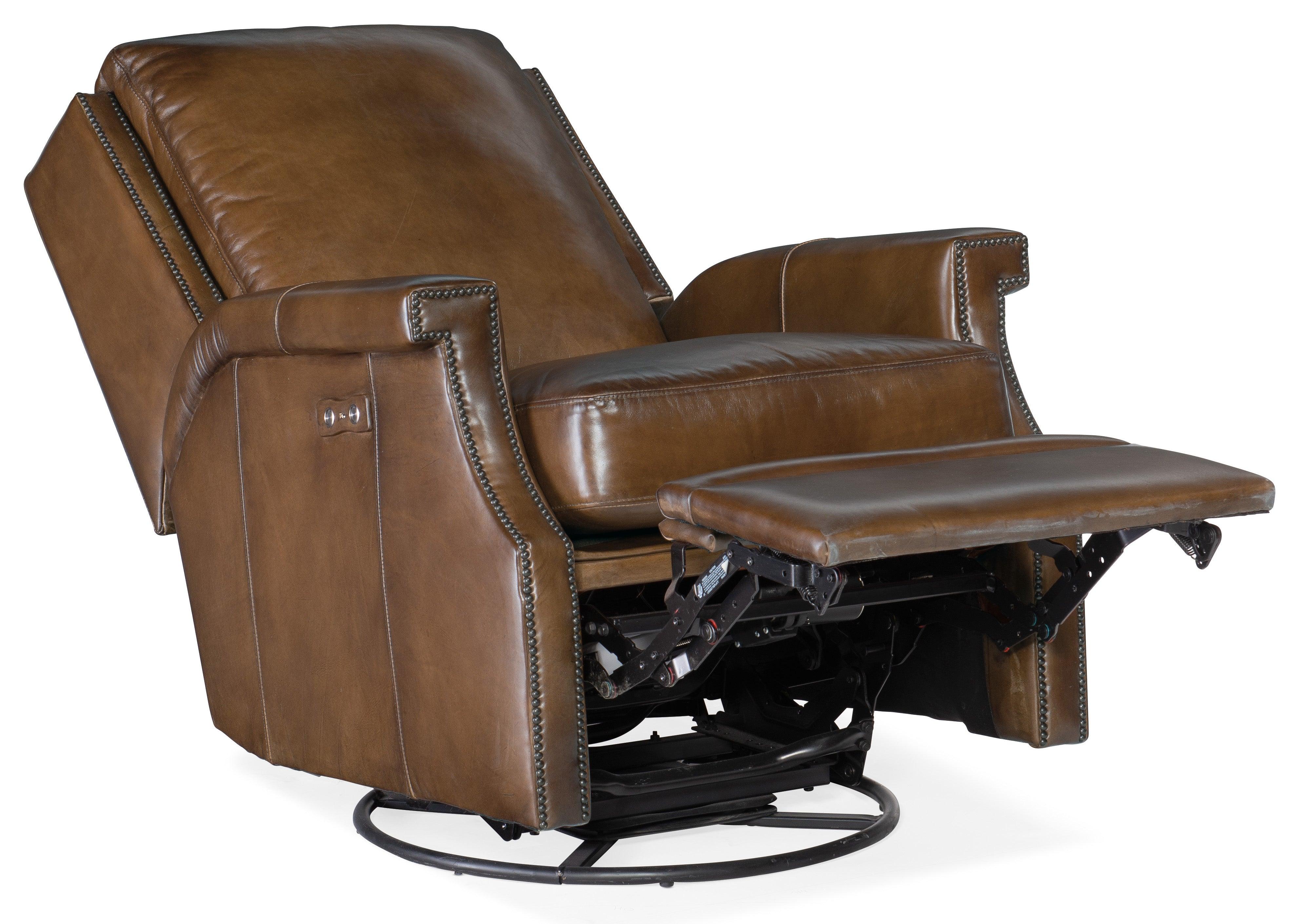 Collin Power Swivel Glider Recliner - Frankwebs