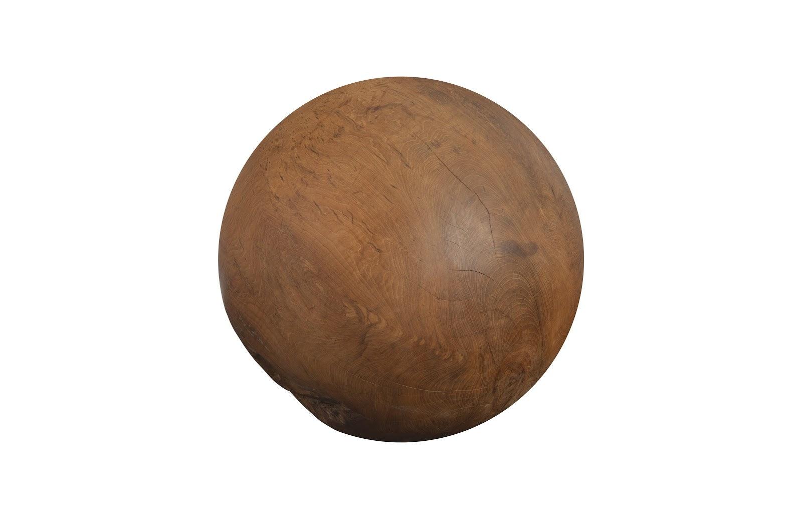 Teak Wood Ball, Medium - Frankwebs