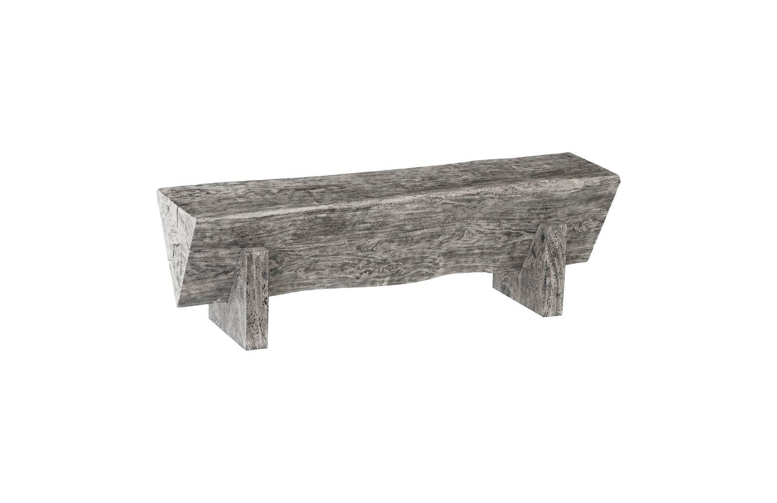 Triangle Bench, Gray Stone - Frankwebs