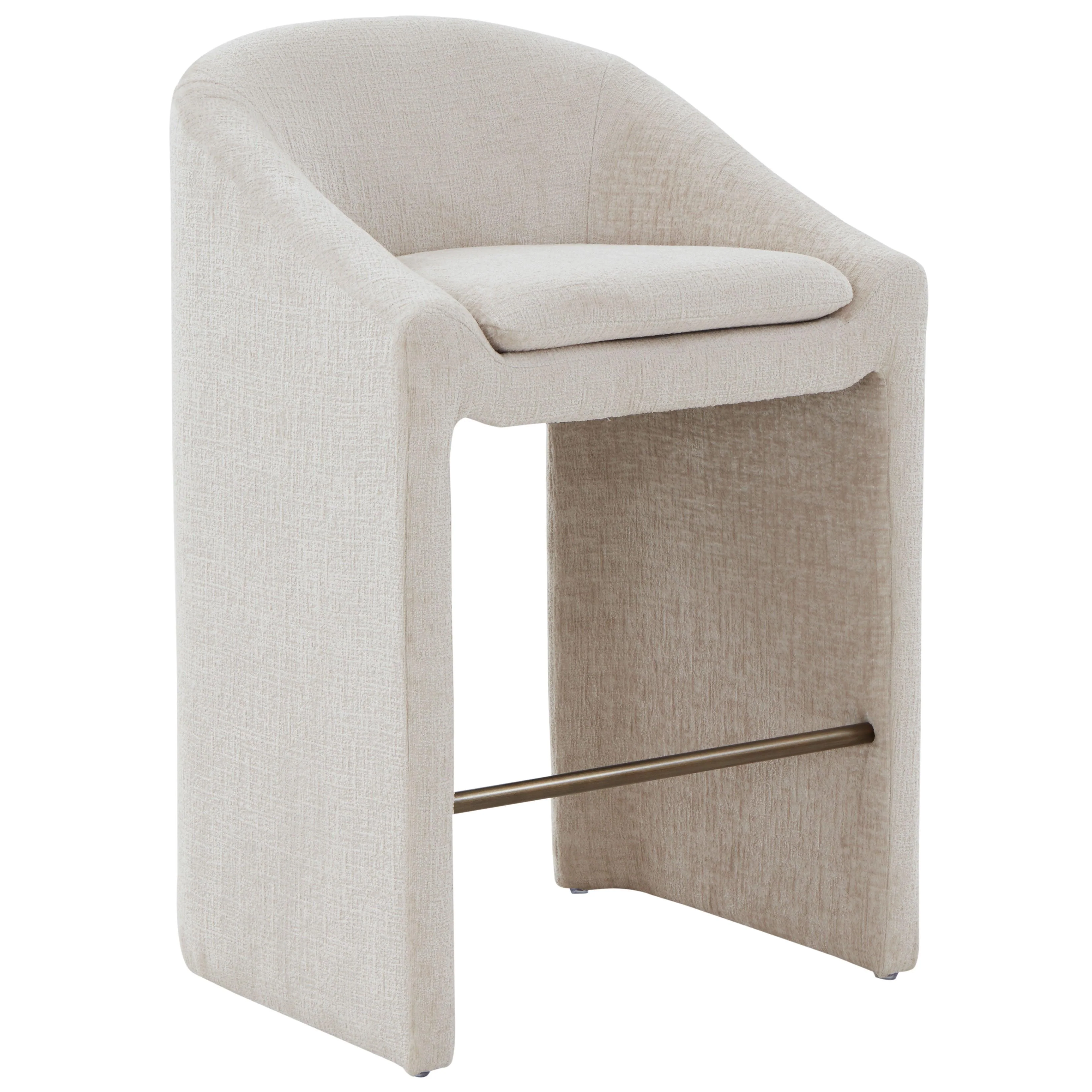 Kagan Chenille Barstool - Frankwebs