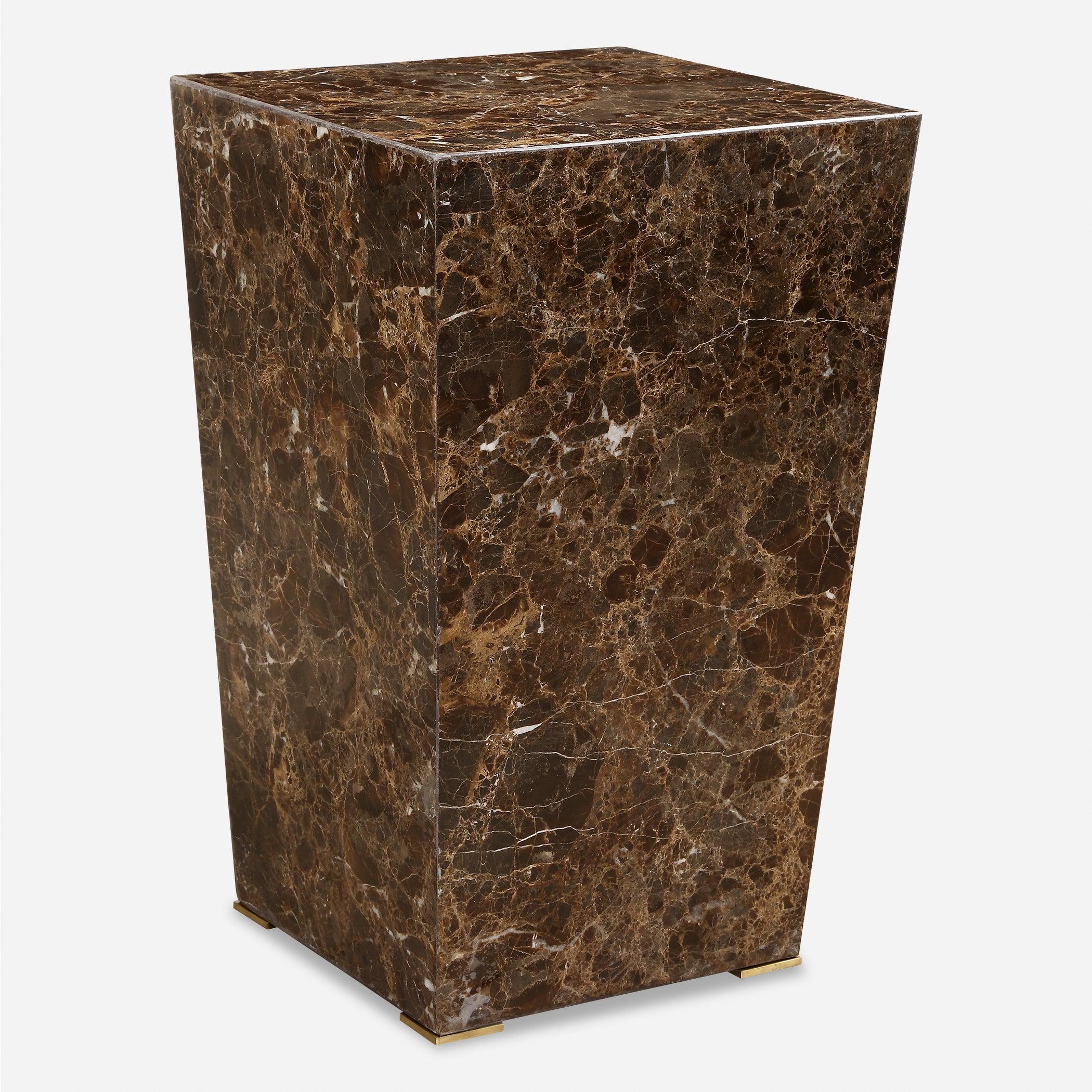 Poe Marble Accent Table - Frankwebs