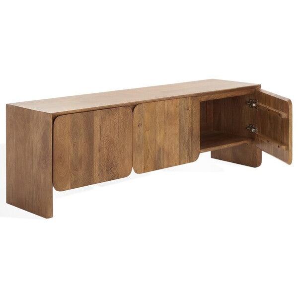 Grigorio 3 Door Wood Sideboard - Frankwebs