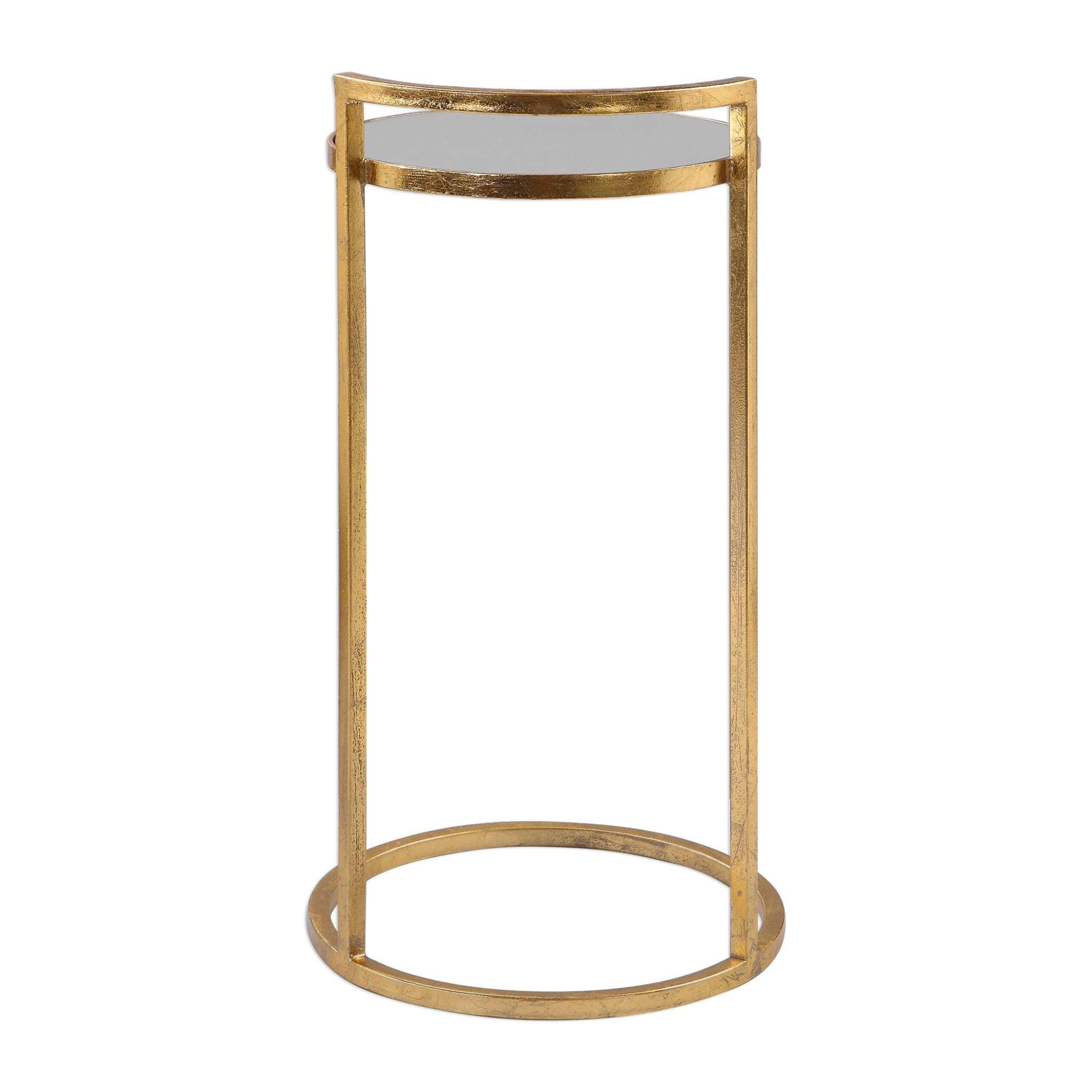 CAILIN GOLD ACCENT TABLE - Frankwebs