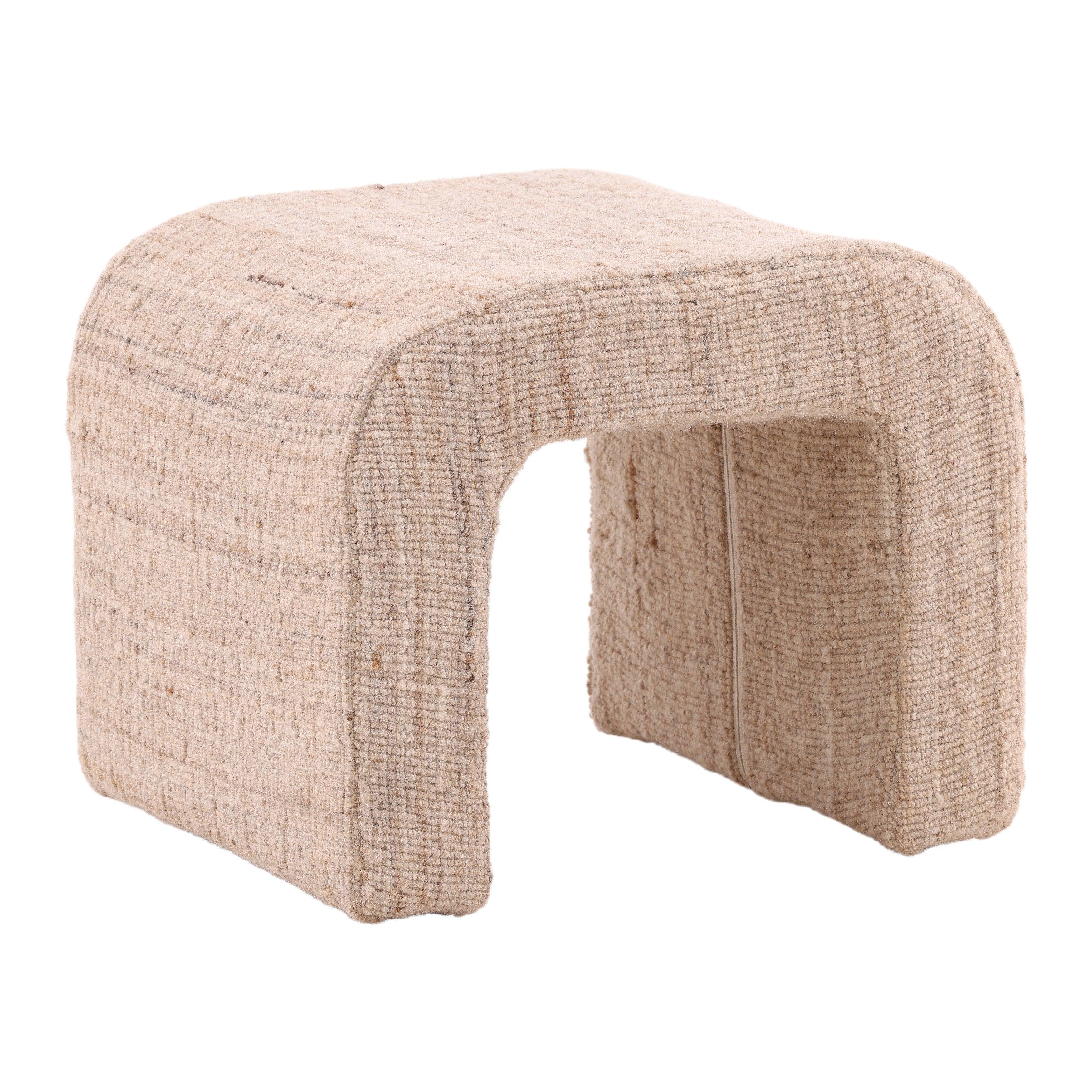 Yasmine Stool Beige - Frankwebs