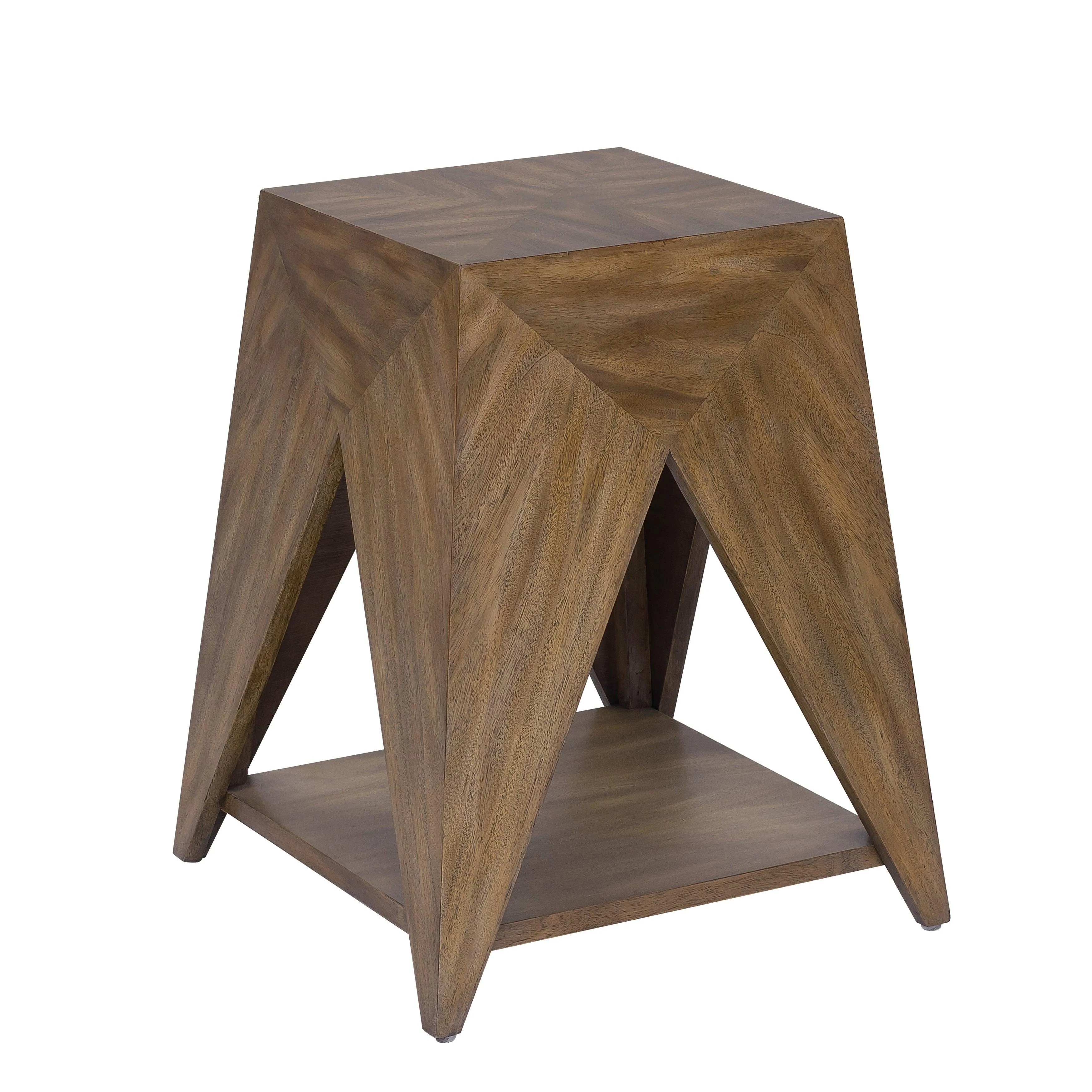 Geometric Shaped Accent Table - Frankwebs