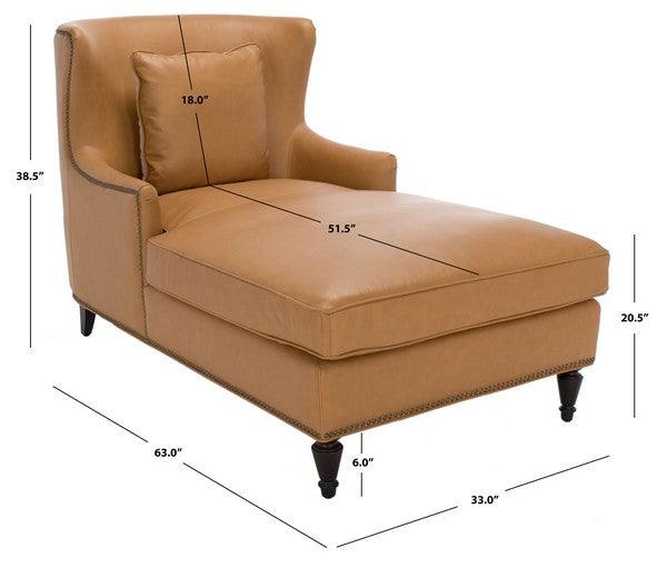 JAMIE UPHOLSTERED CHAISE LOUNGE - Frankwebs