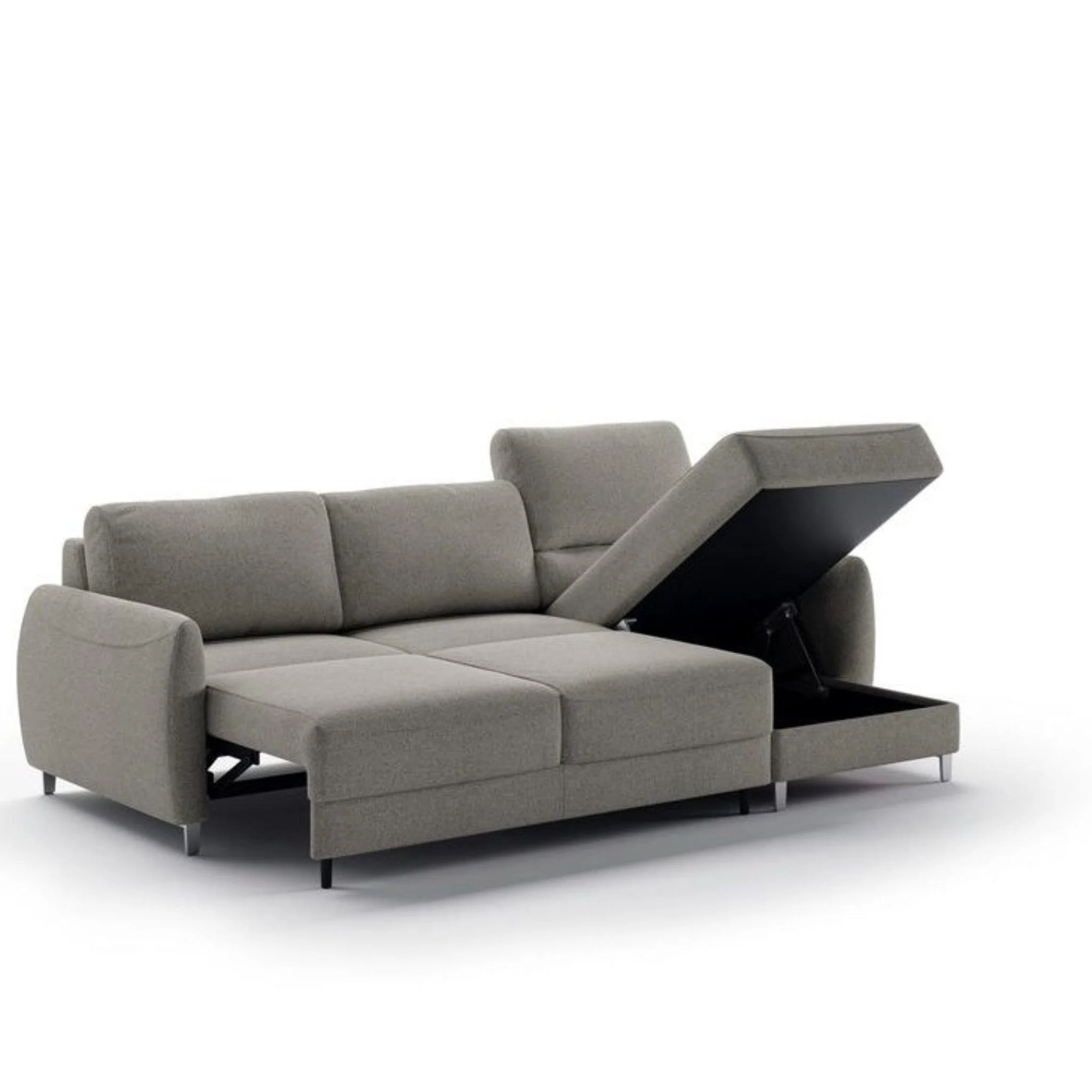 Delta Sectional (Chaise Reversible + Loveseat Sleeper) - Frankwebs