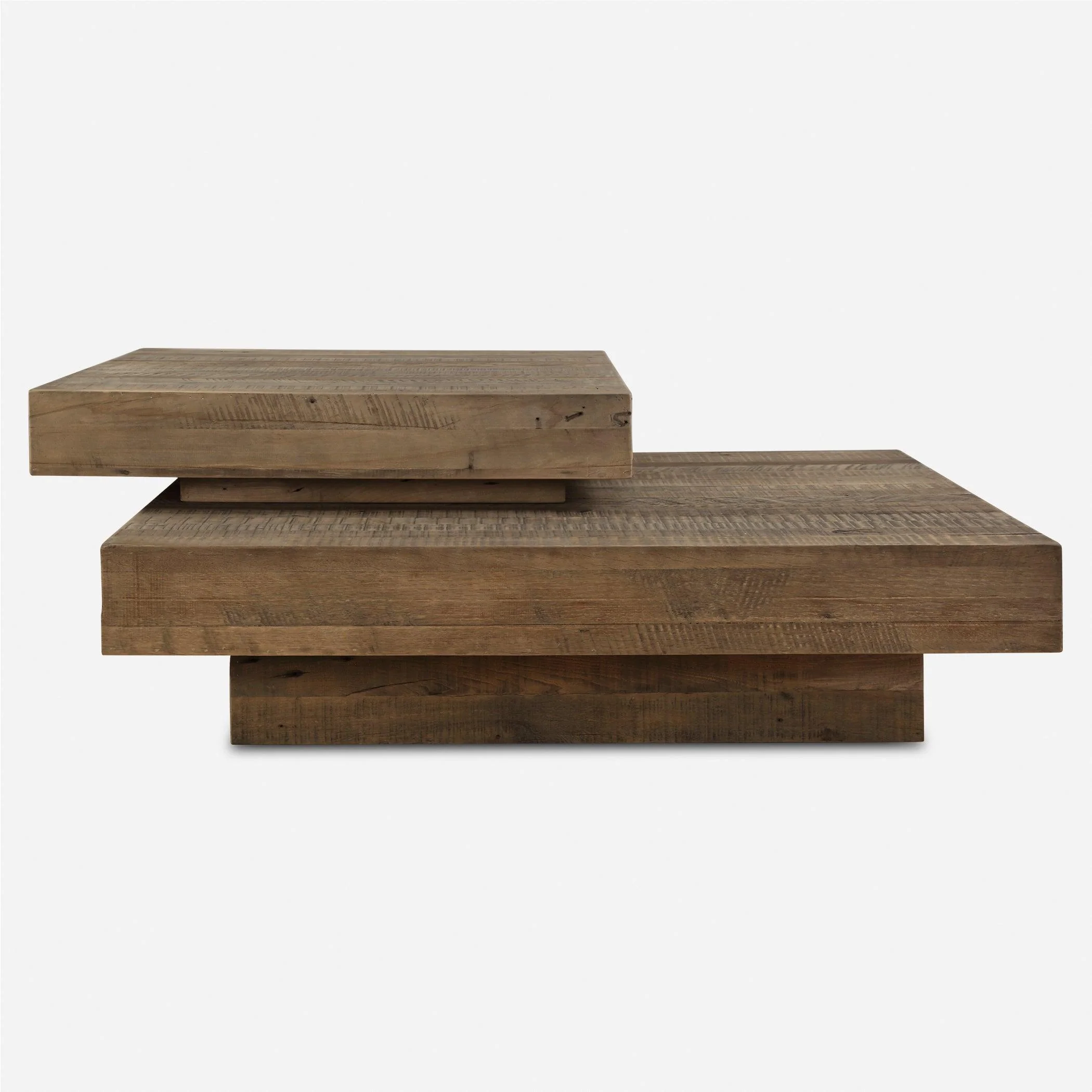 Rustic Planes Modern Coffee Table - Frankwebs