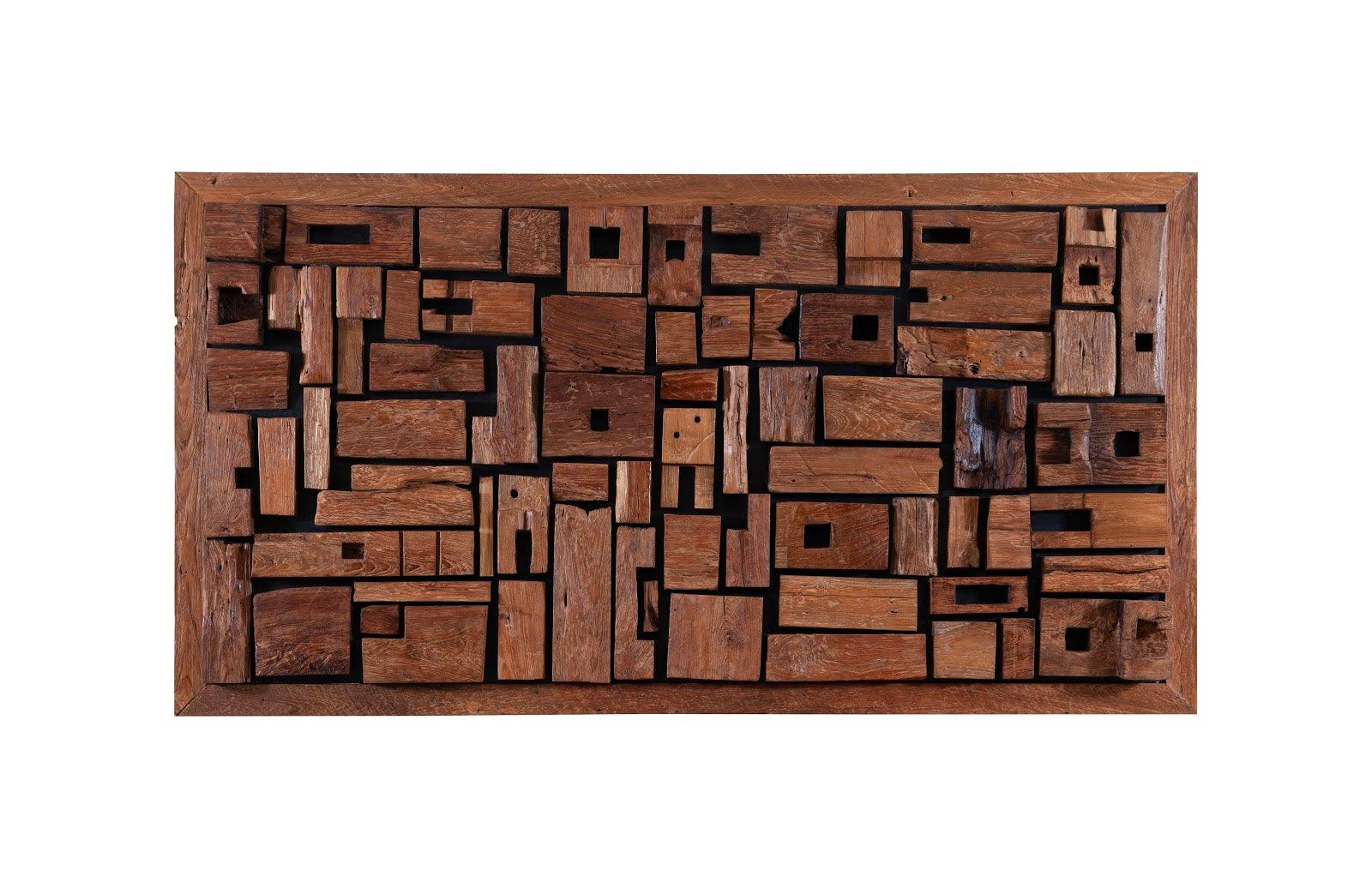 Asken Wall Art, Wood, LG - Frankwebs