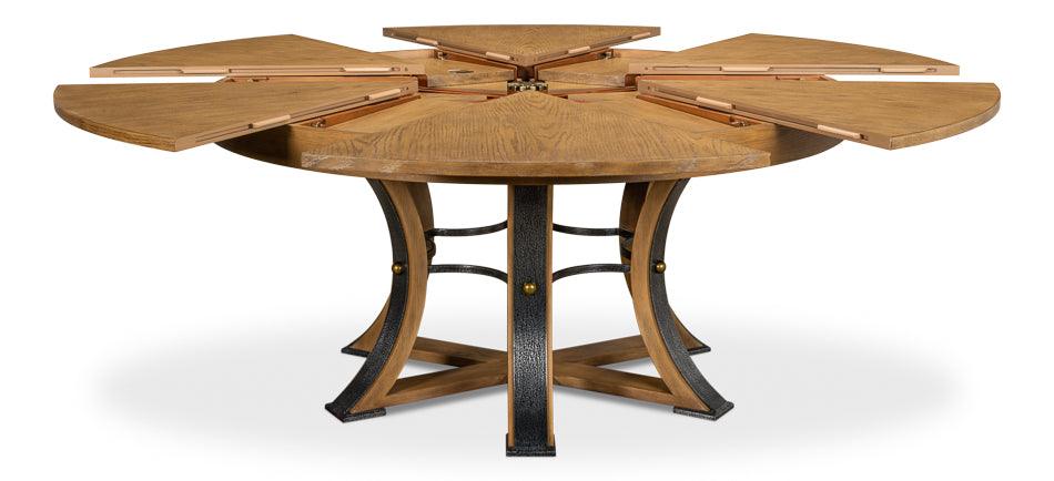 Tower Jupe Dining Table - Lg Heather Grey - Frankwebs