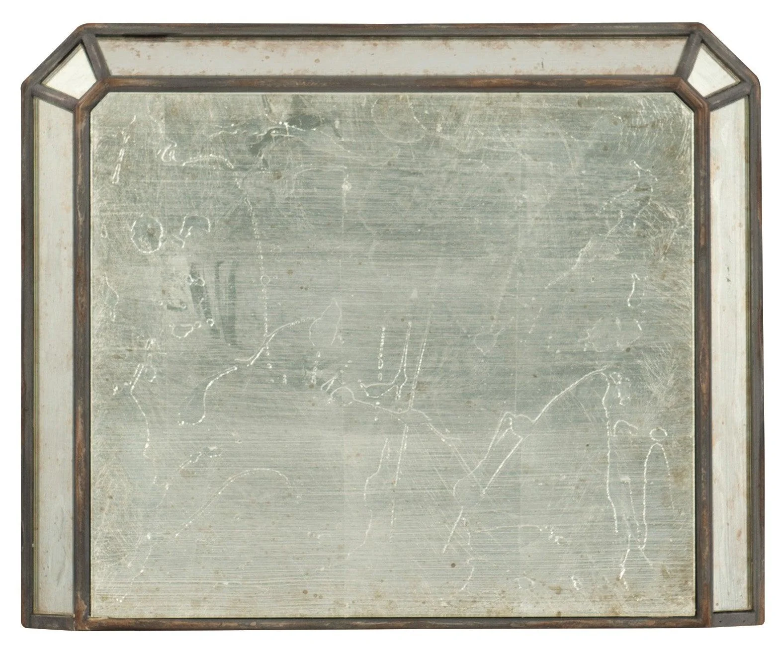 Arabella Mirrored Three-Drawer Nightstand - Frankwebs