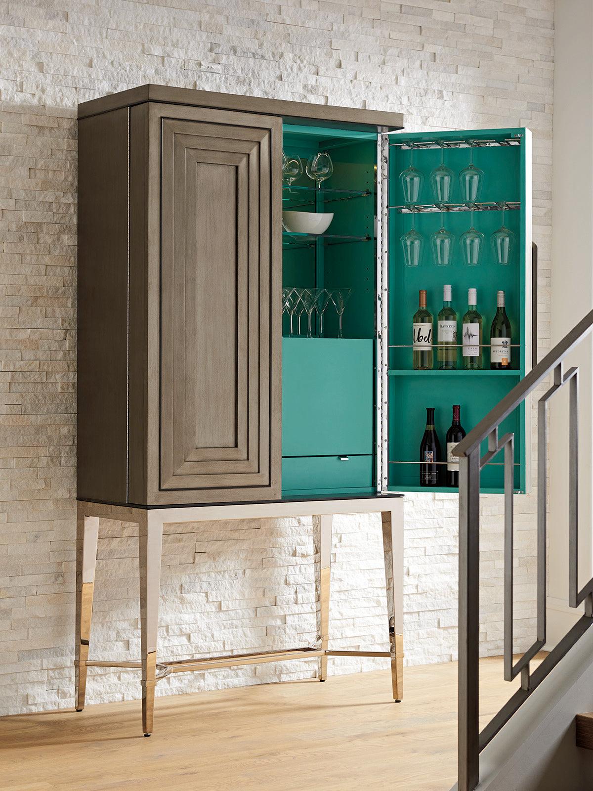 Ariana Cheval Bar Cabinet - Frankwebs