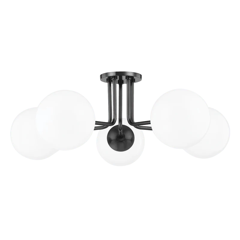 STELLA 5 LIGHT SEMI FLUSH - Frankwebs