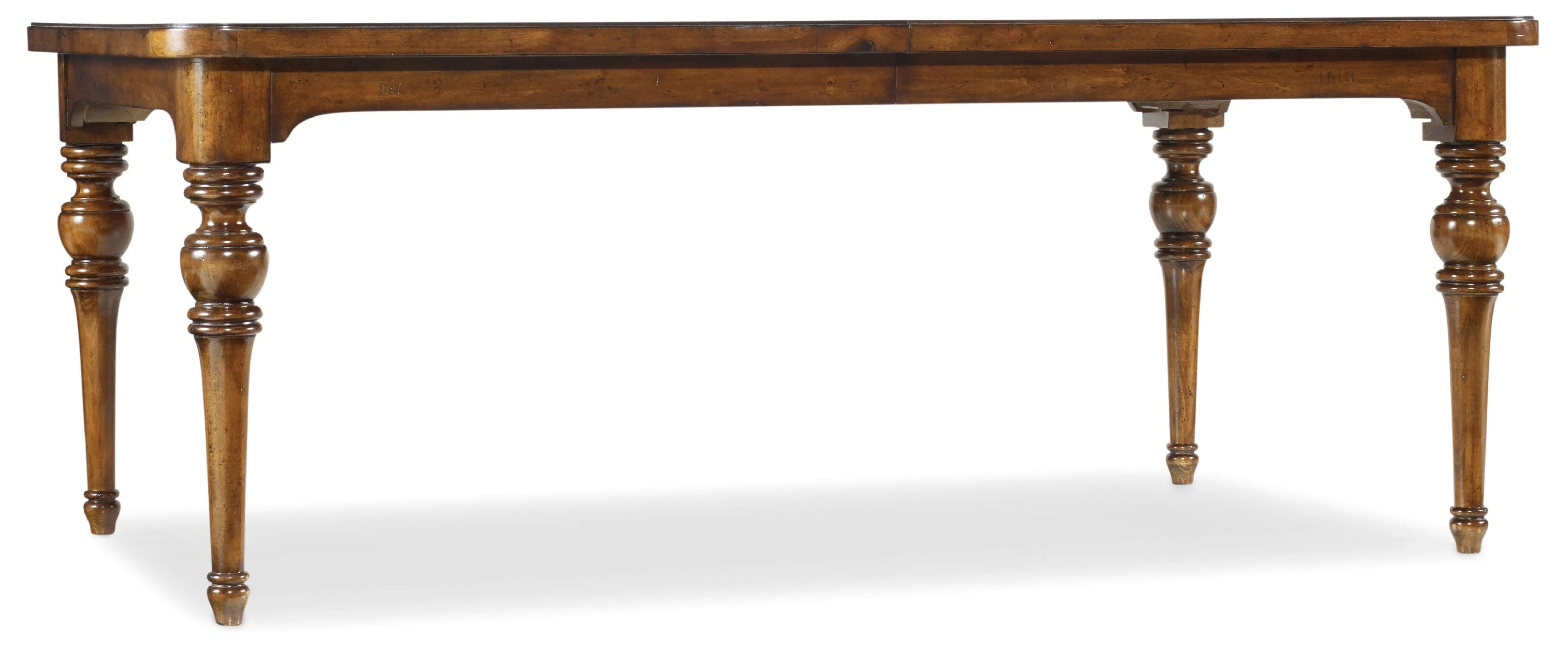 Tynecastle Rectangle Leg Dining Table with Two 18'' Leaves - Frankwebs