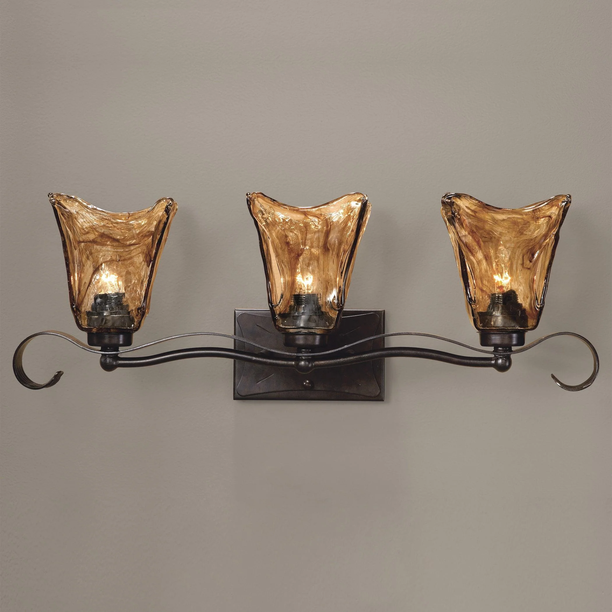 VETRAIO 3 LIGHT BRONZE VANITY STRIP - Frankwebs