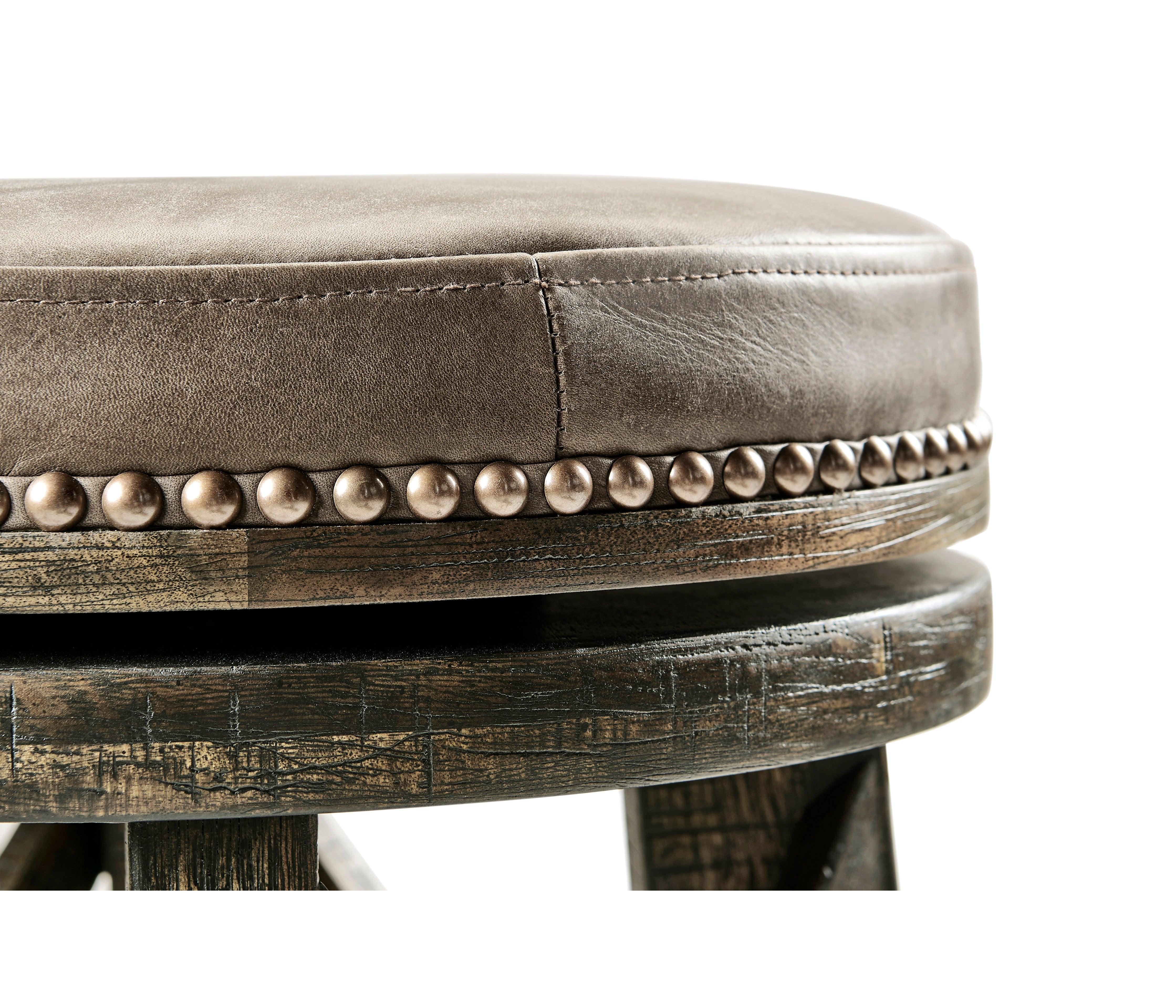 Casual Accents Dark Driftwood Bar Stool - Frankwebs