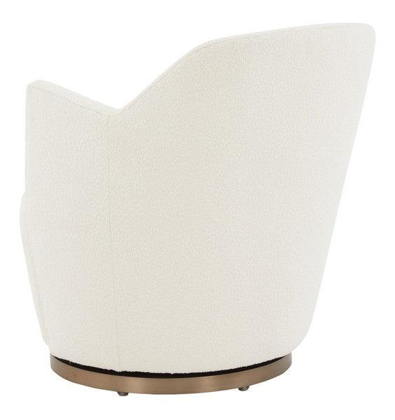 CHRISTIAN BOUCLE SWIVEL ACCENT CHAIR - Frankwebs