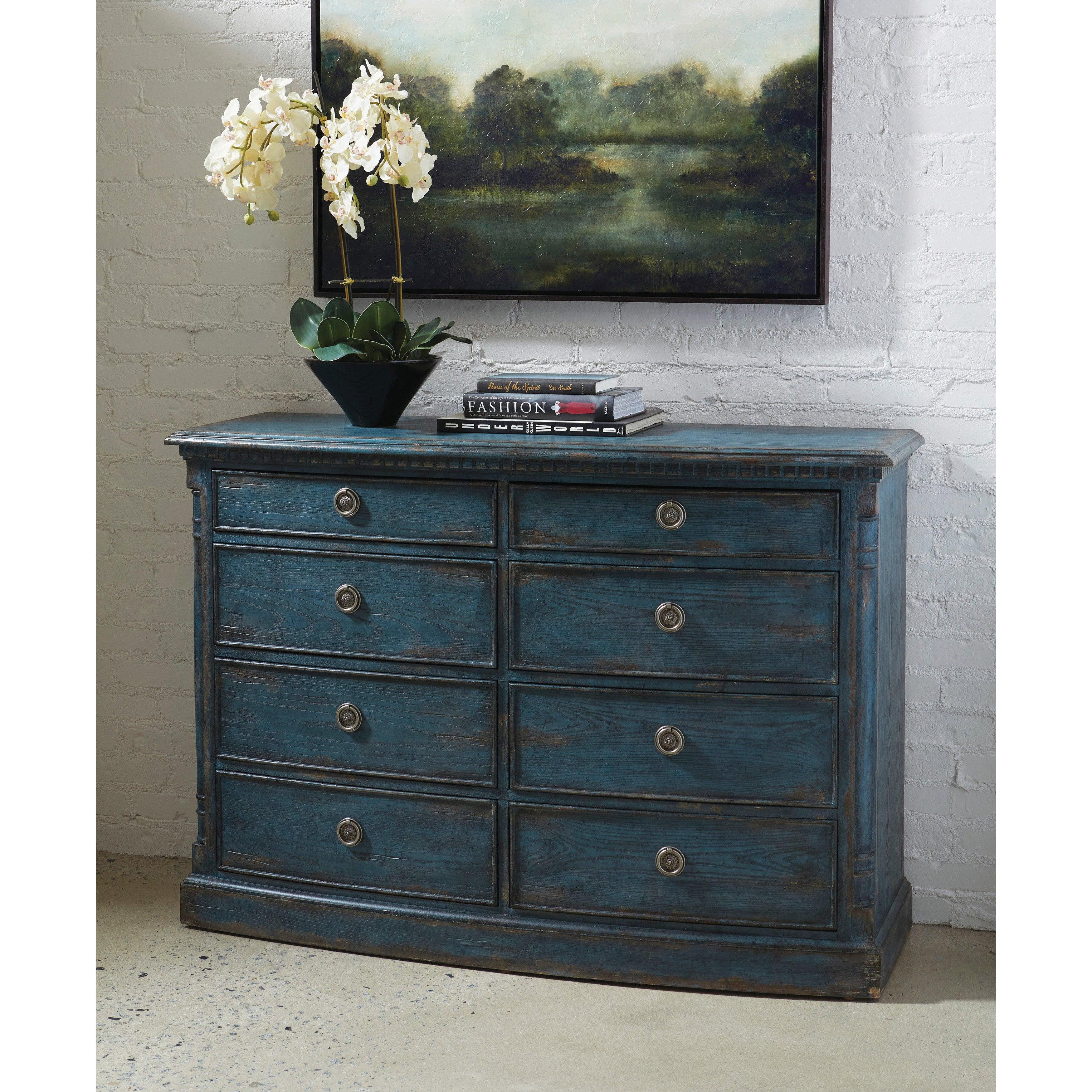 Robin Egg Blue 8 Drawer Dresser - Frankwebs