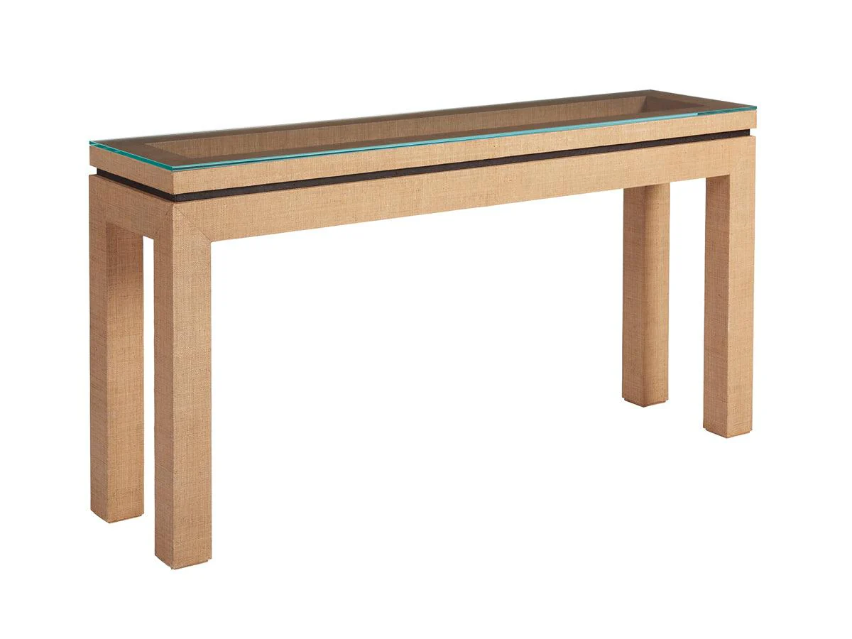 Newport Harbor Raffia Console - Frankwebs
