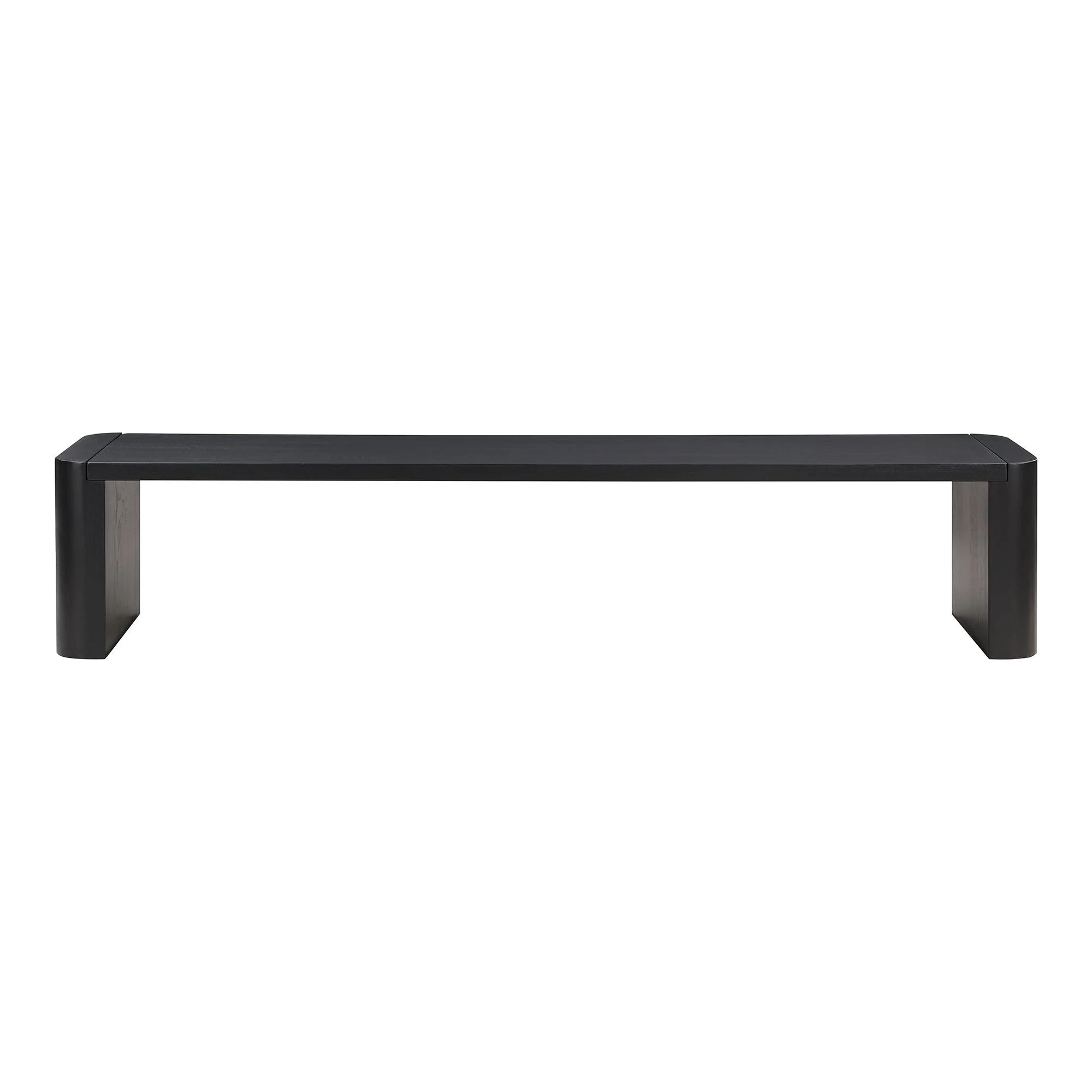 Post Dining Bench Large Black - Frankwebs