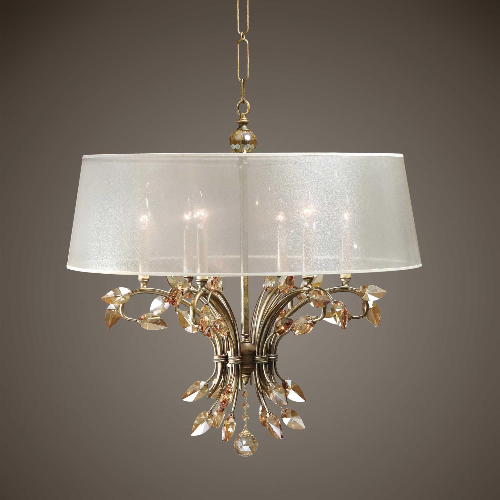 ALENYA 6 LT SHADE CHANDELIER - Frankwebs