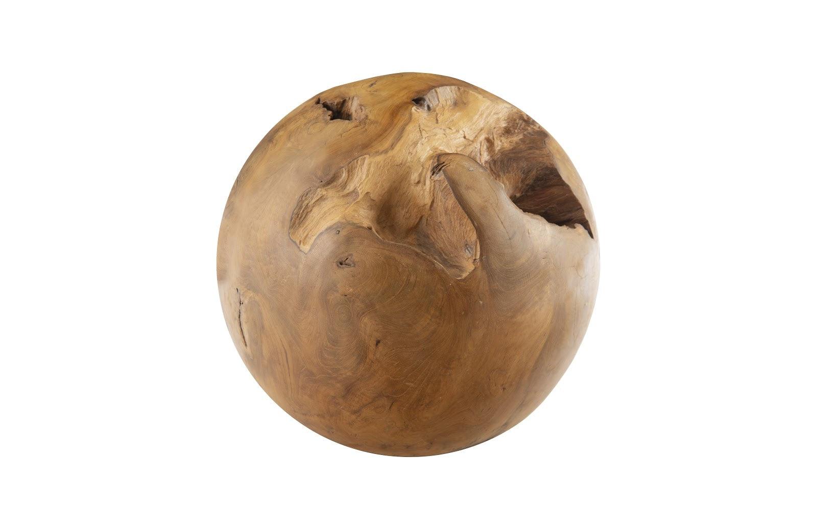 Teak Wood Ball, Small - Frankwebs