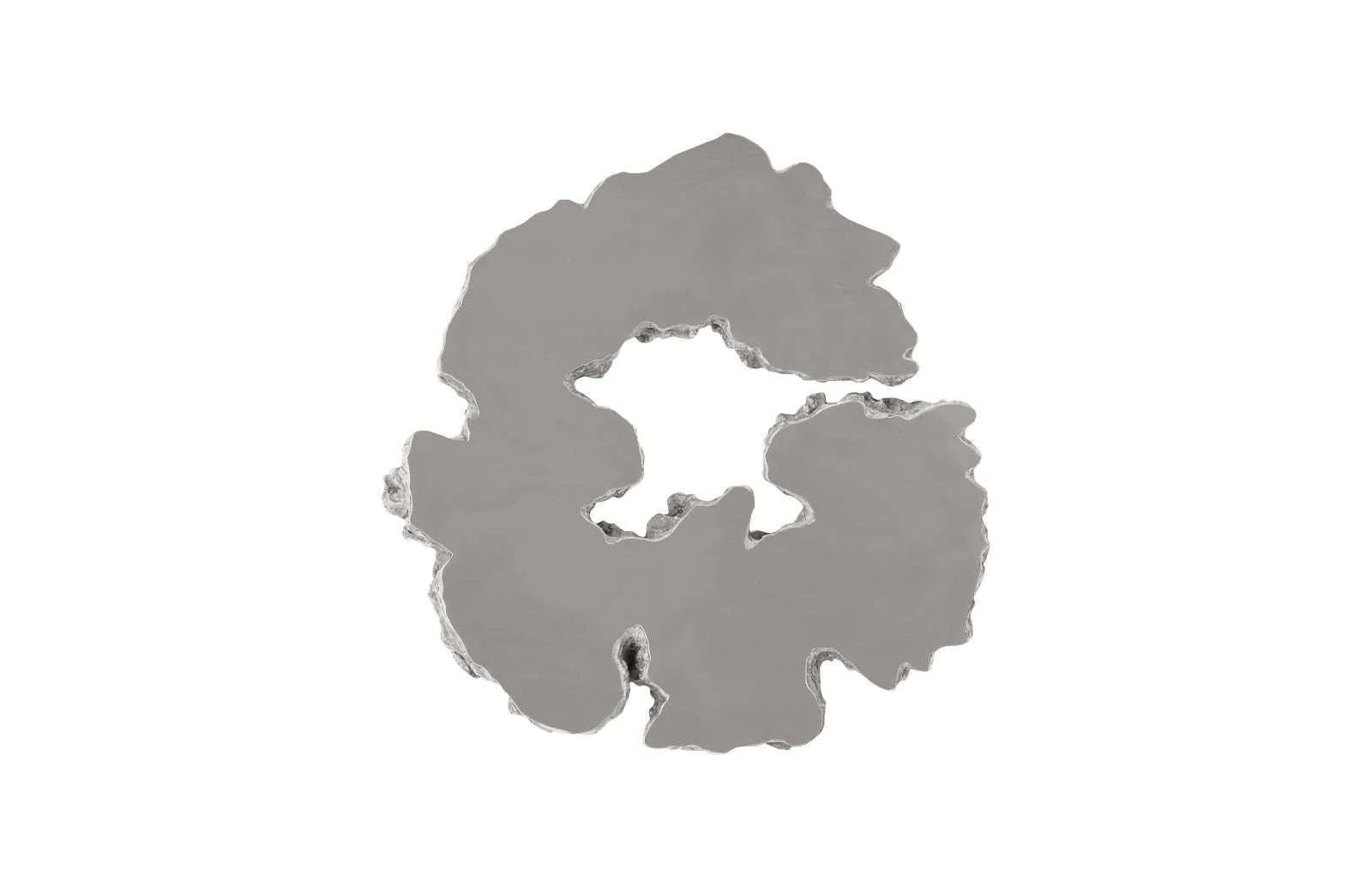 Lava Slice Wall Art, Resin, Stainless Steel, SM - Frankwebs