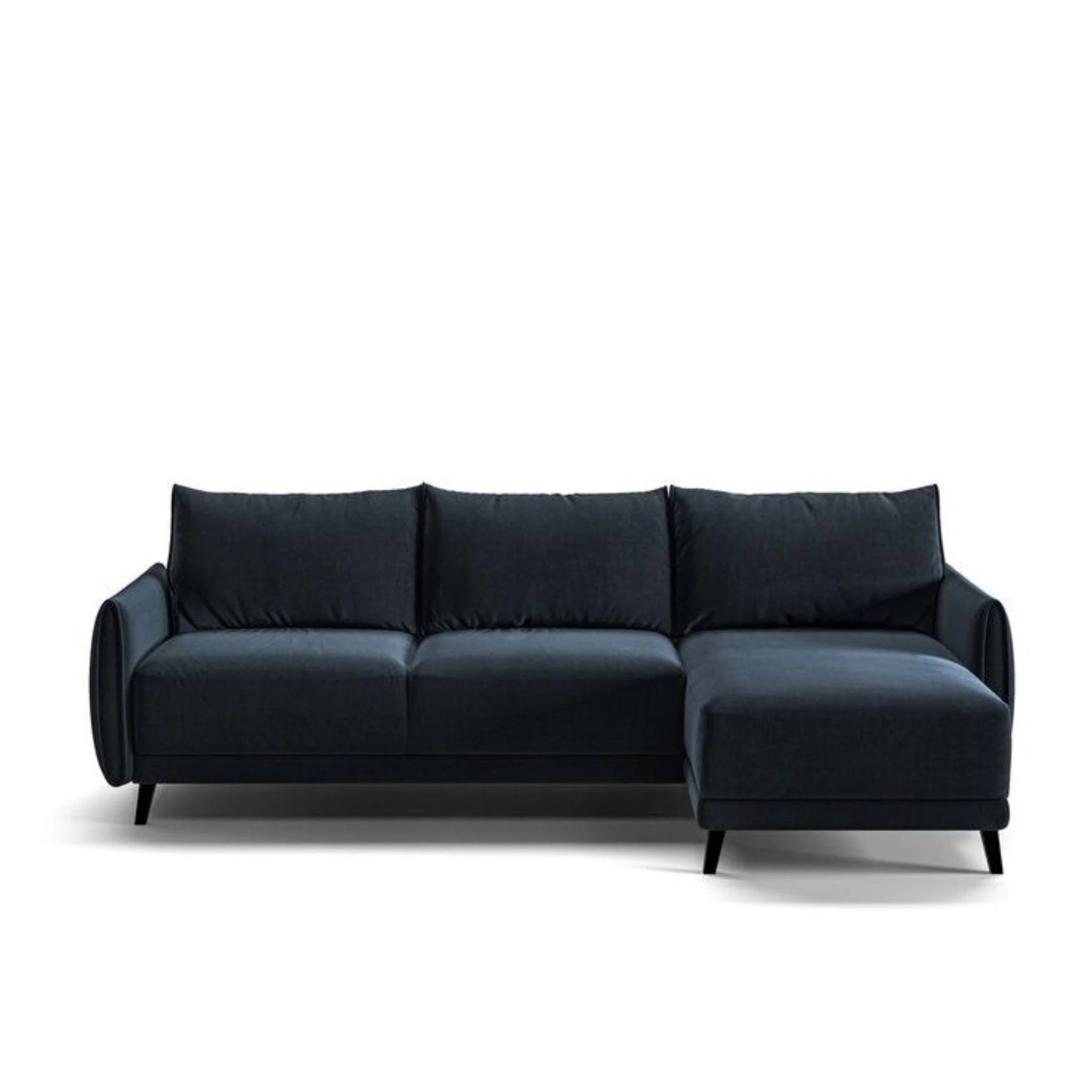 Dolphin Full XL Sleeper Sectional (Reversible Chaise) - Frankwebs
