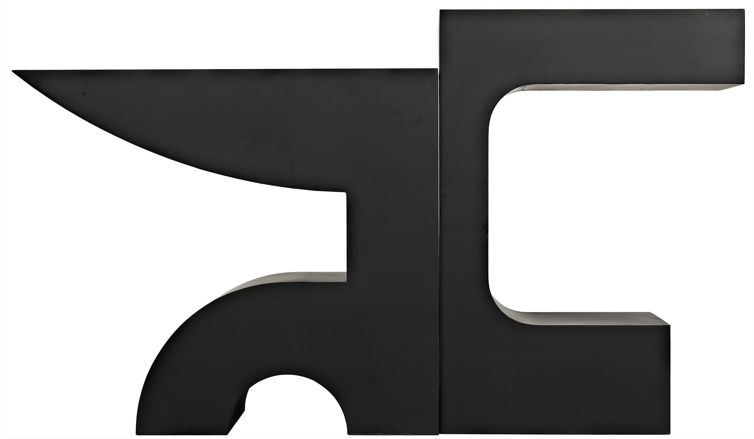 Shiba Console, Black Steel - Frankwebs