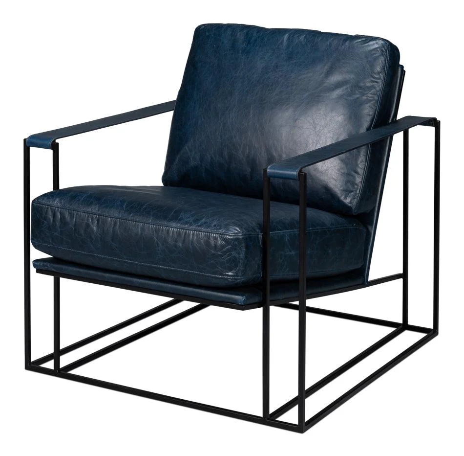 Oryan Chair - Chateau Blue - Frankwebs