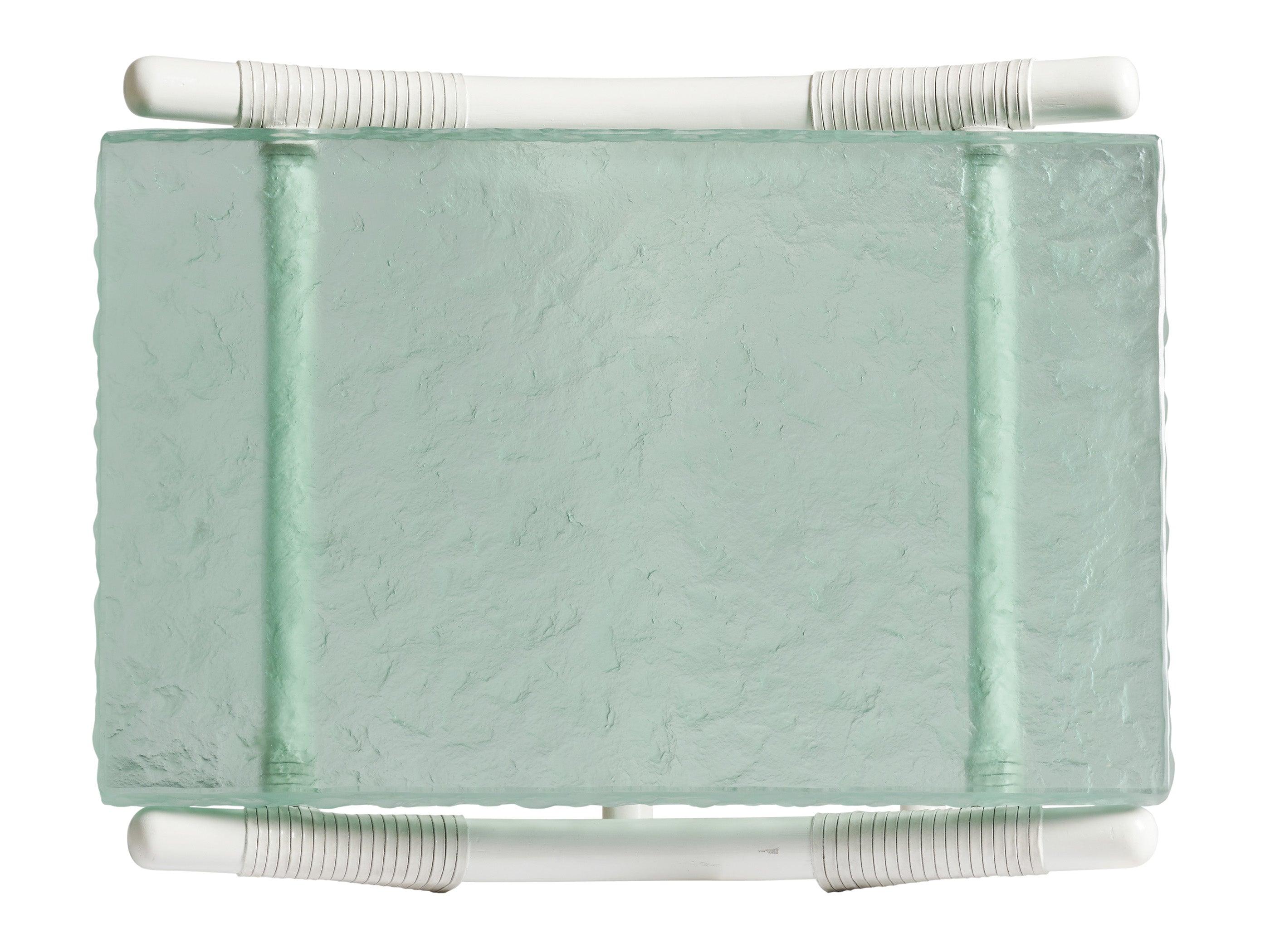 Ocean Breeze Dania Sea Glass End Table - Frankwebs