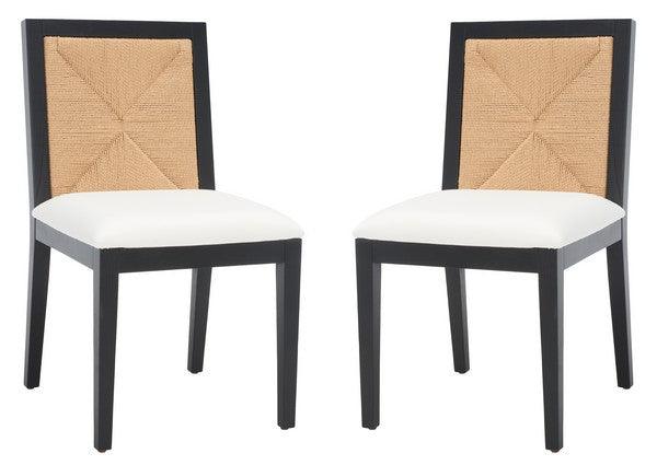 EMILIO WOVEN DINING CHAIR (SET OF 2) - Frankwebs