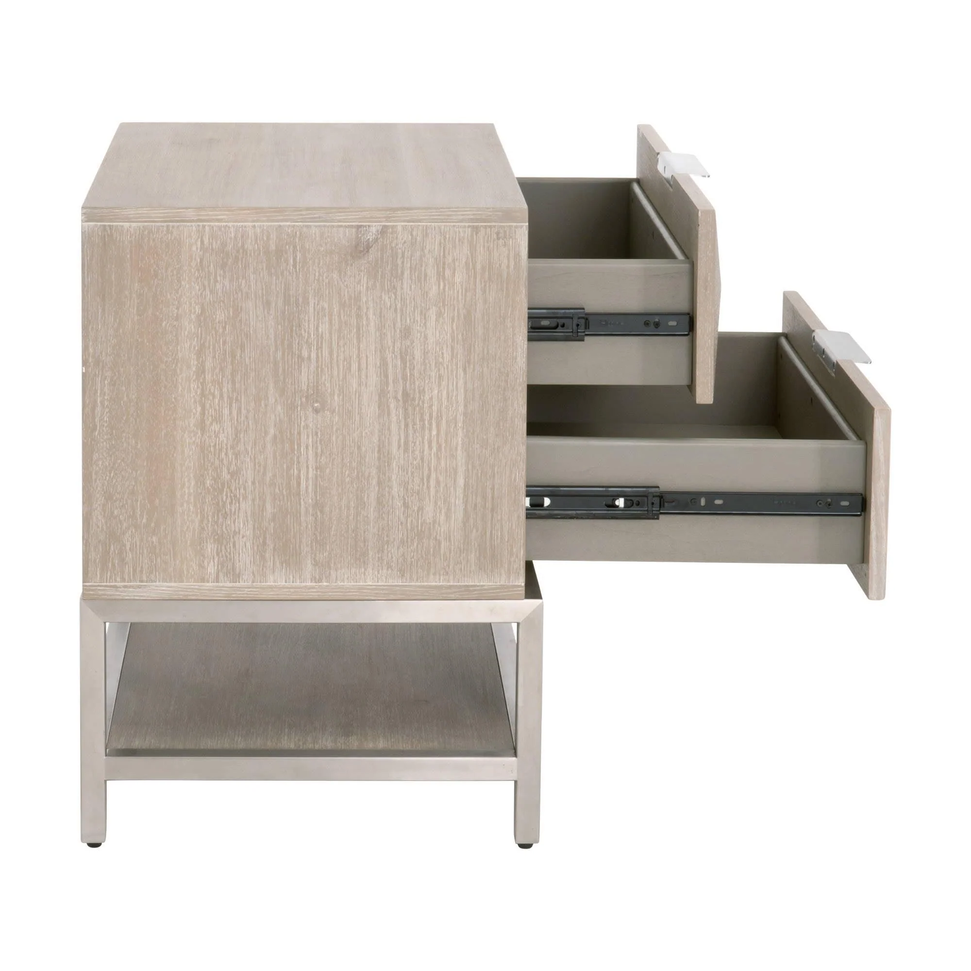 Atlas 2-Drawer Nightstand - Frankwebs
