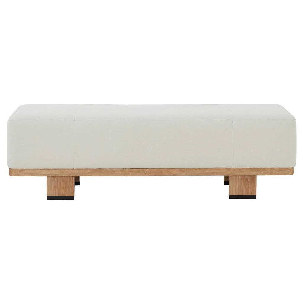 ABRIANNA WOOD BASE BENCH - Frankwebs