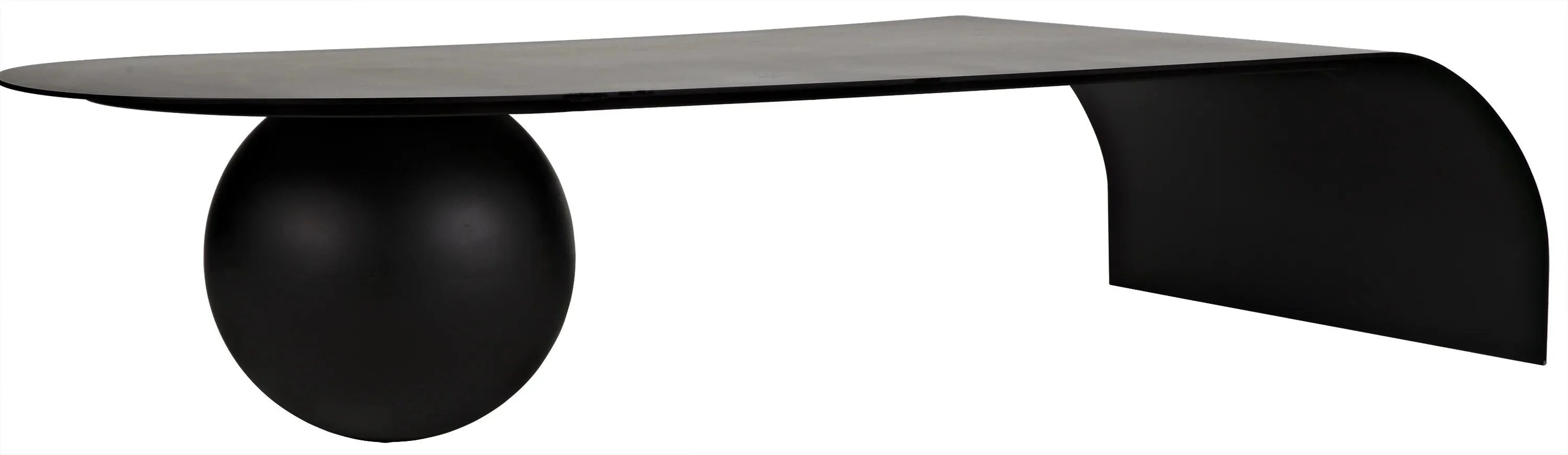 Rosario Coffee Table, Black Steel - Frankwebs