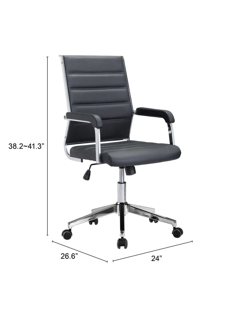 Liderato Office Chair Black - Frankwebs