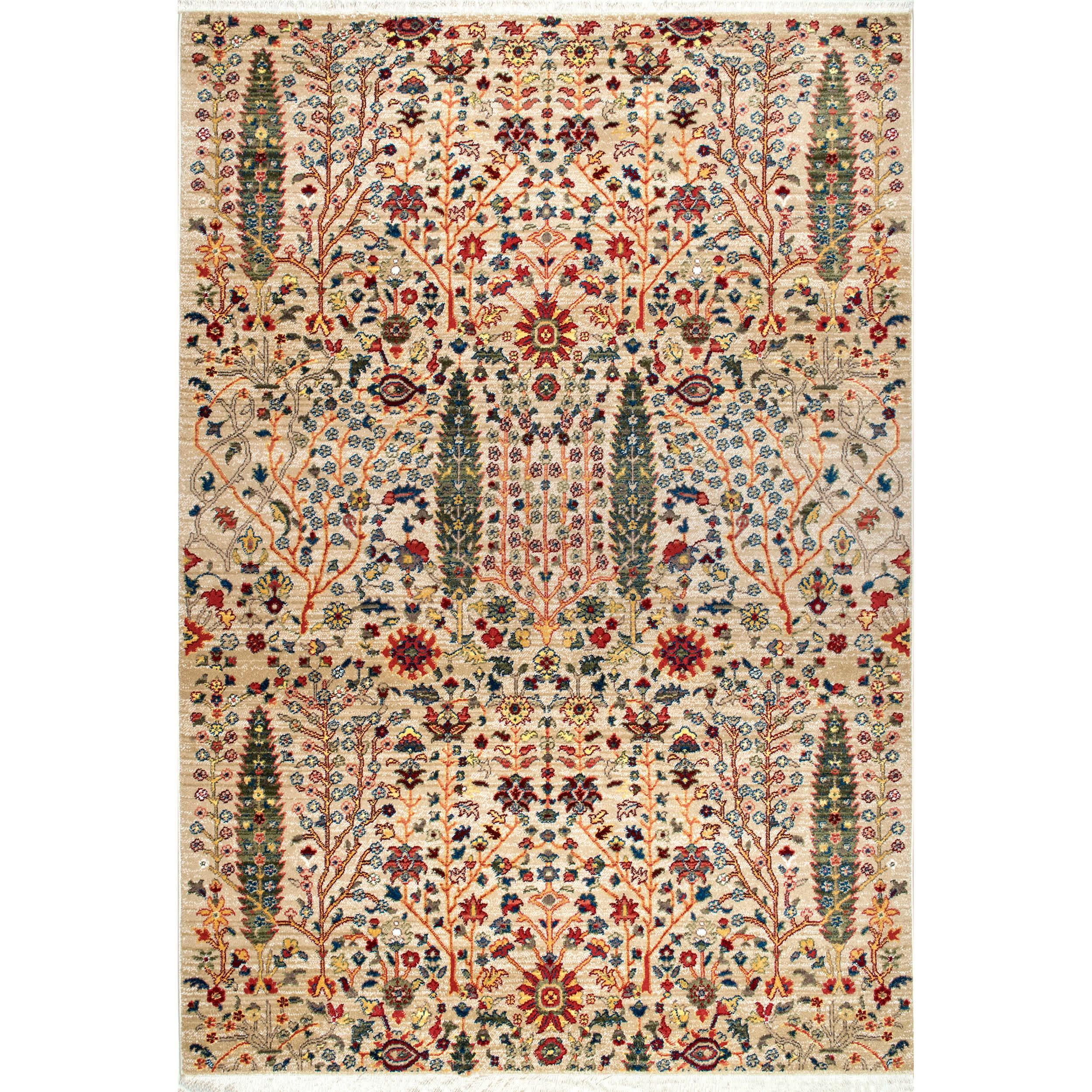 Dasilva Tribal Fringe Area Rug - Frankwebs