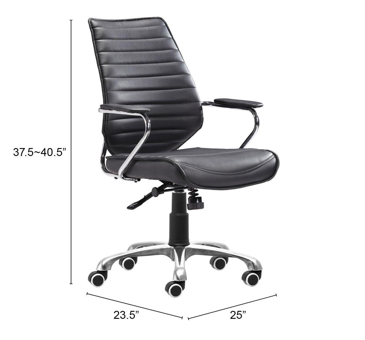 ENTERPRISE LOW BACK OFFICE CHAIR - Frankwebs