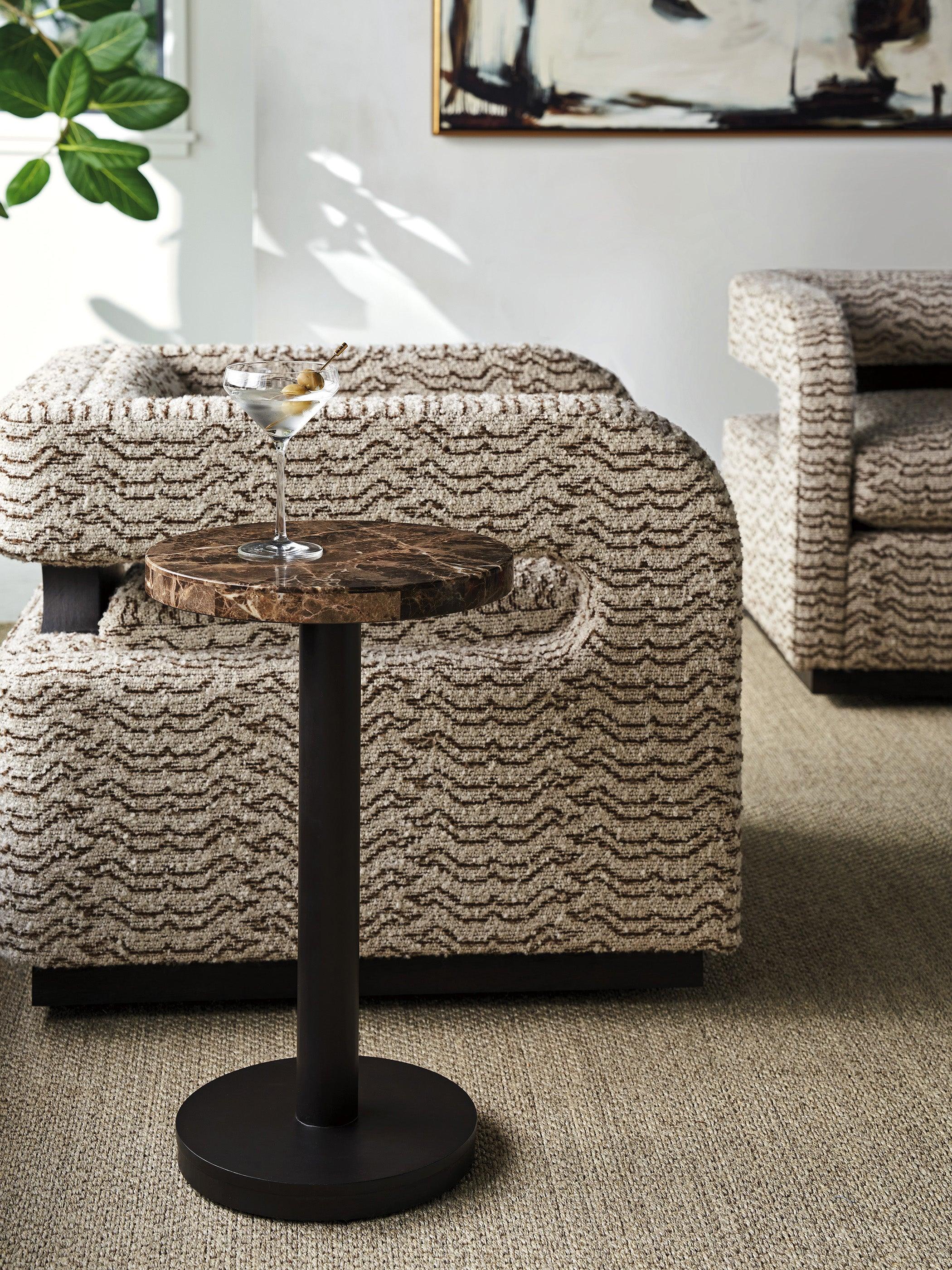 Zanzibar Kampala Round Accent Table - Frankwebs