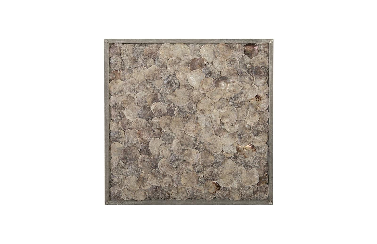 Shell Coffee Table, w/Glass, Ming SS Legs - Frankwebs