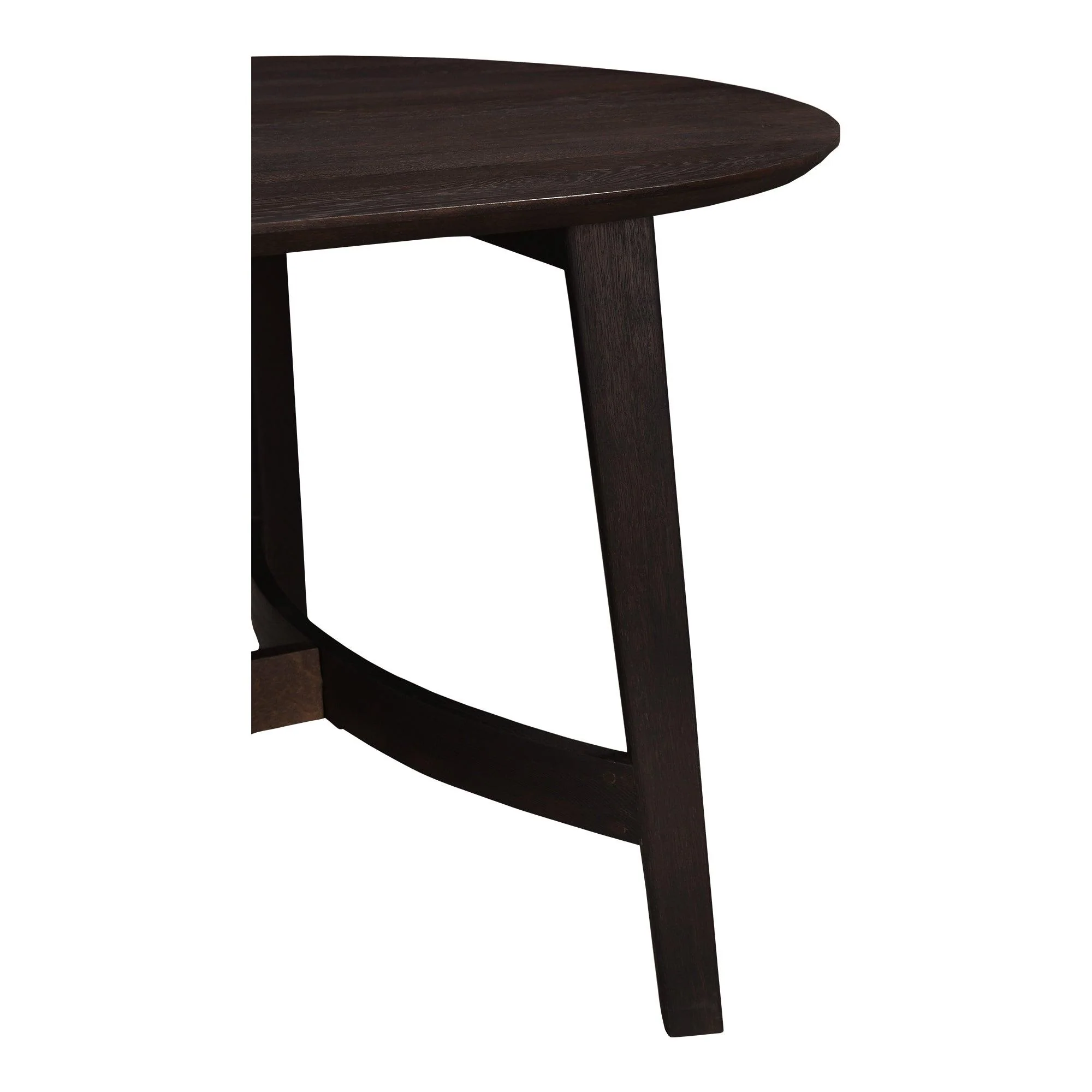 Trie Dining Table Small Dark Brown - Frankwebs