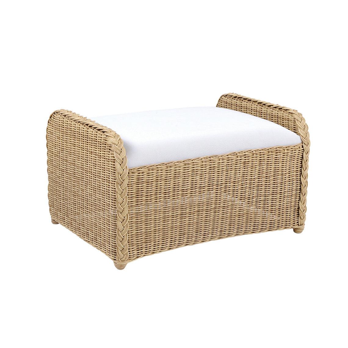 Quogue Club Ottoman - Frankwebs