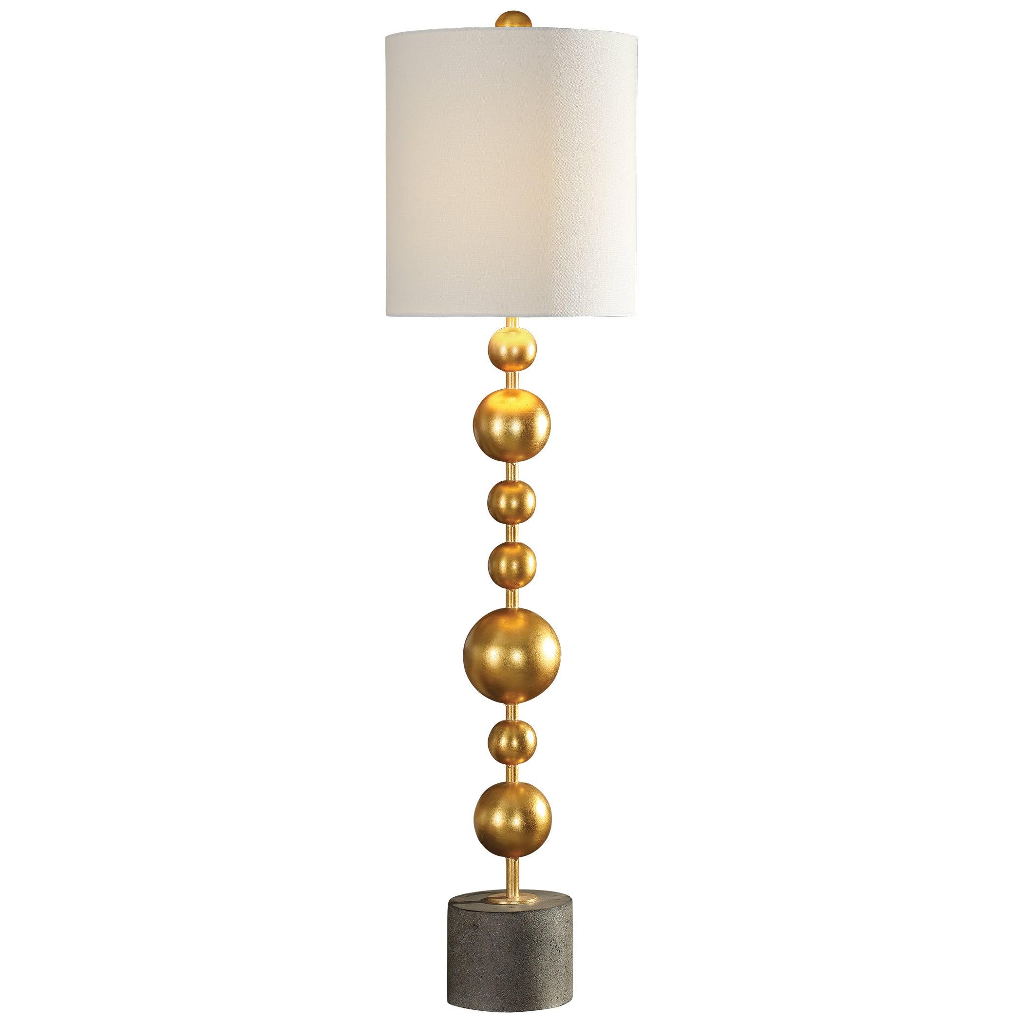Selim Gold Buffet Lamp - Frankwebs