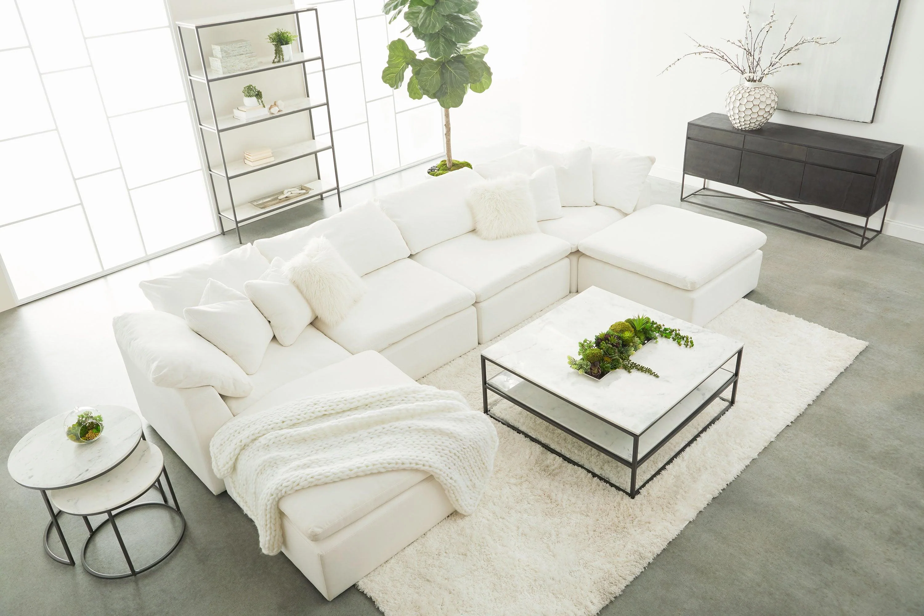 Sky Modular Armless Chair - Frankwebs