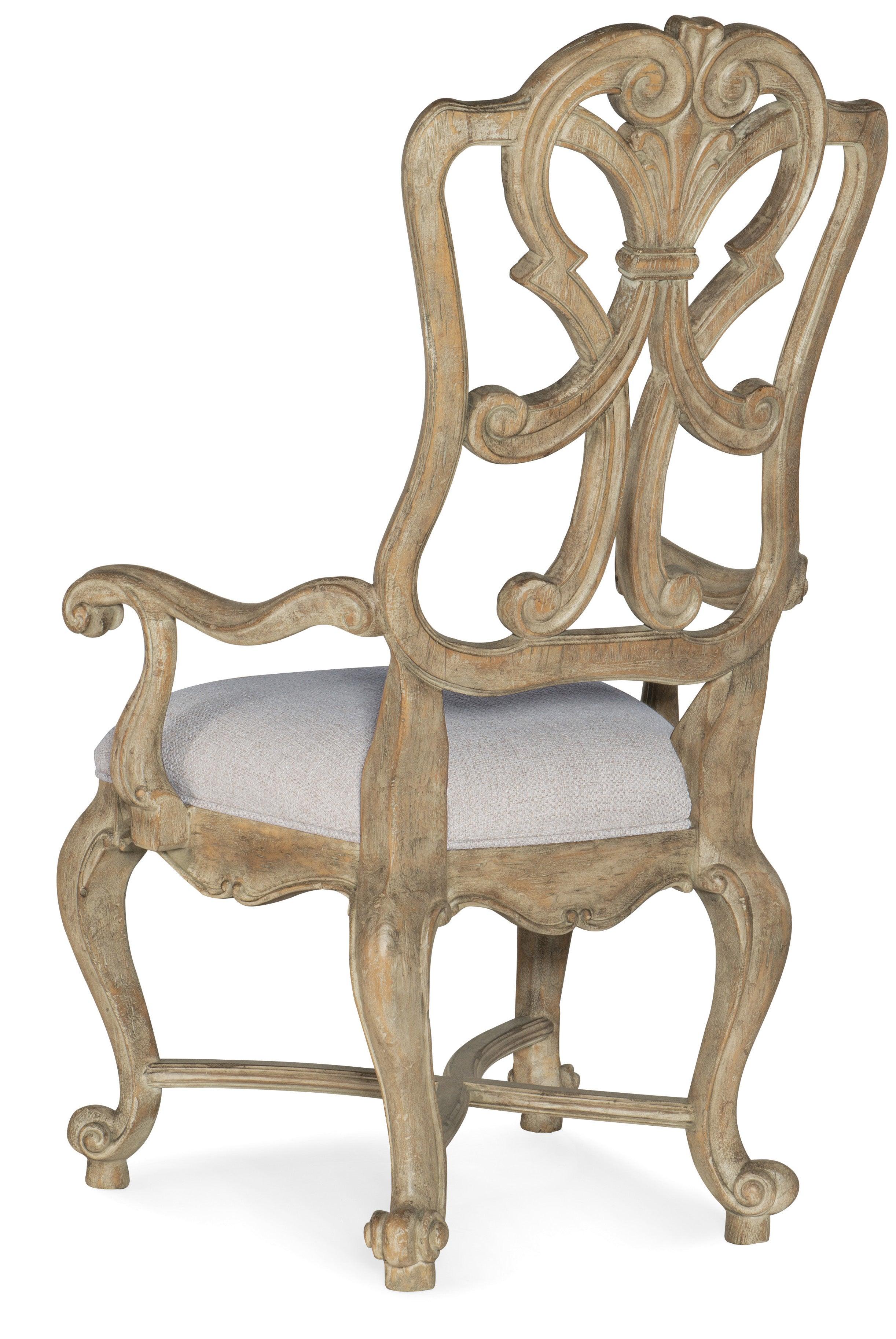 Castella Wood Back Arm Chair - Set of 2 - Frankwebs