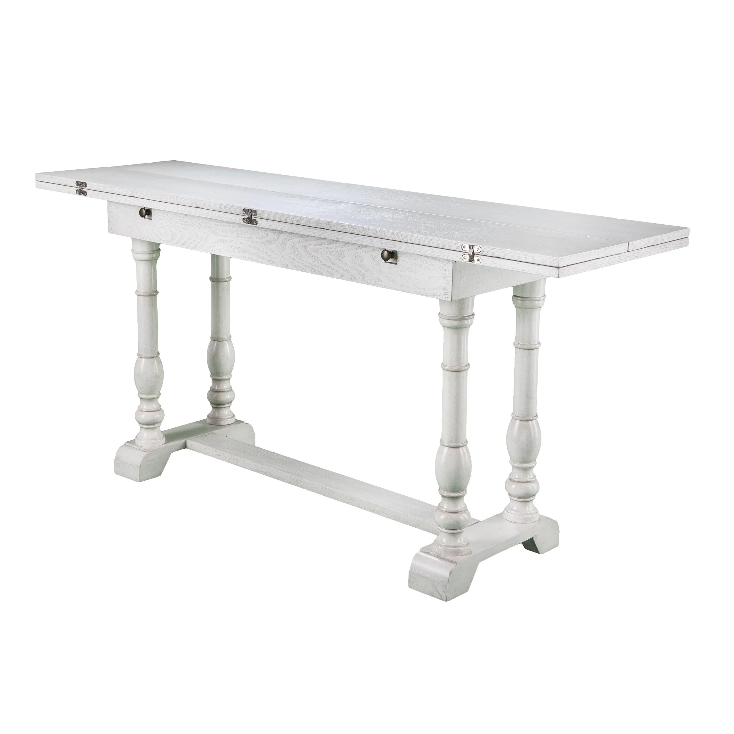 Edenderry Farmhouse Folding Trestle Console to Dining Table - Frankwebs