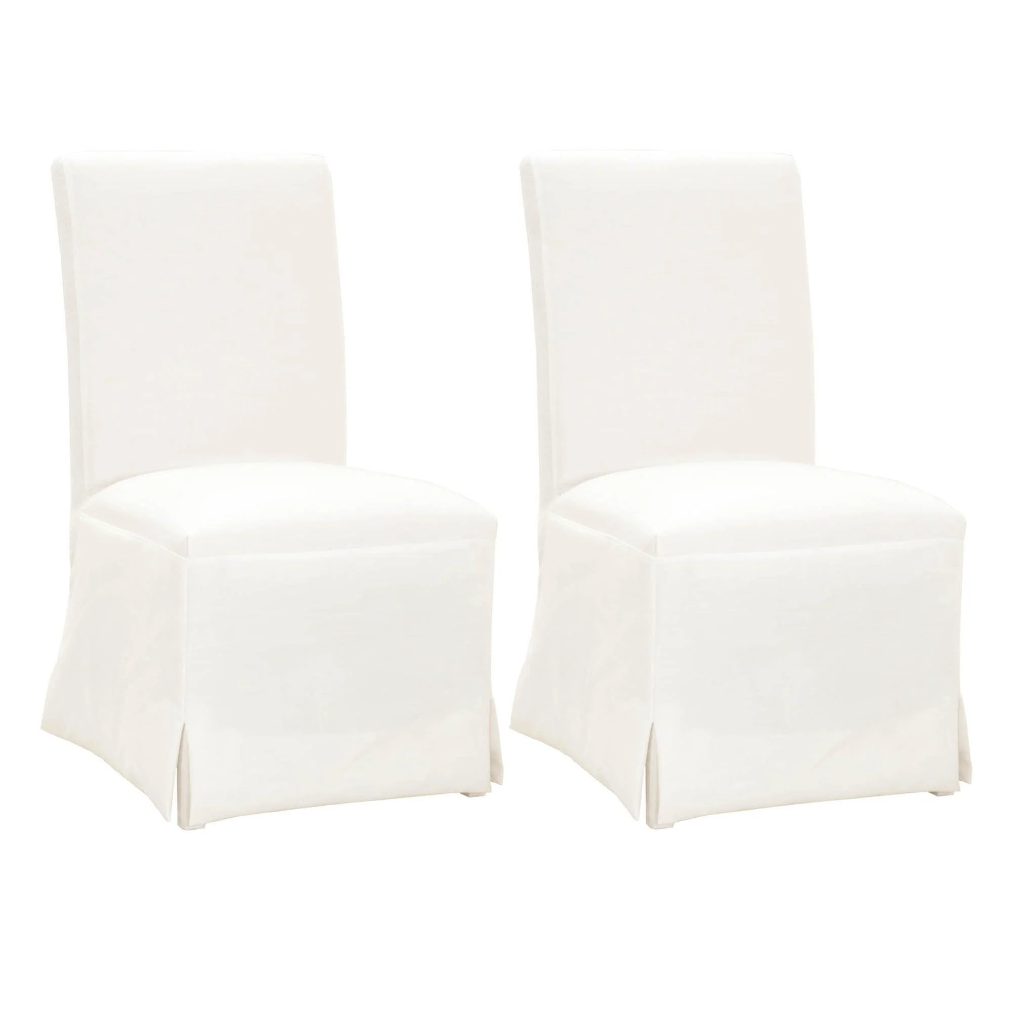 Levi Slipcover Dining Chair, Set of 2 - Frankwebs