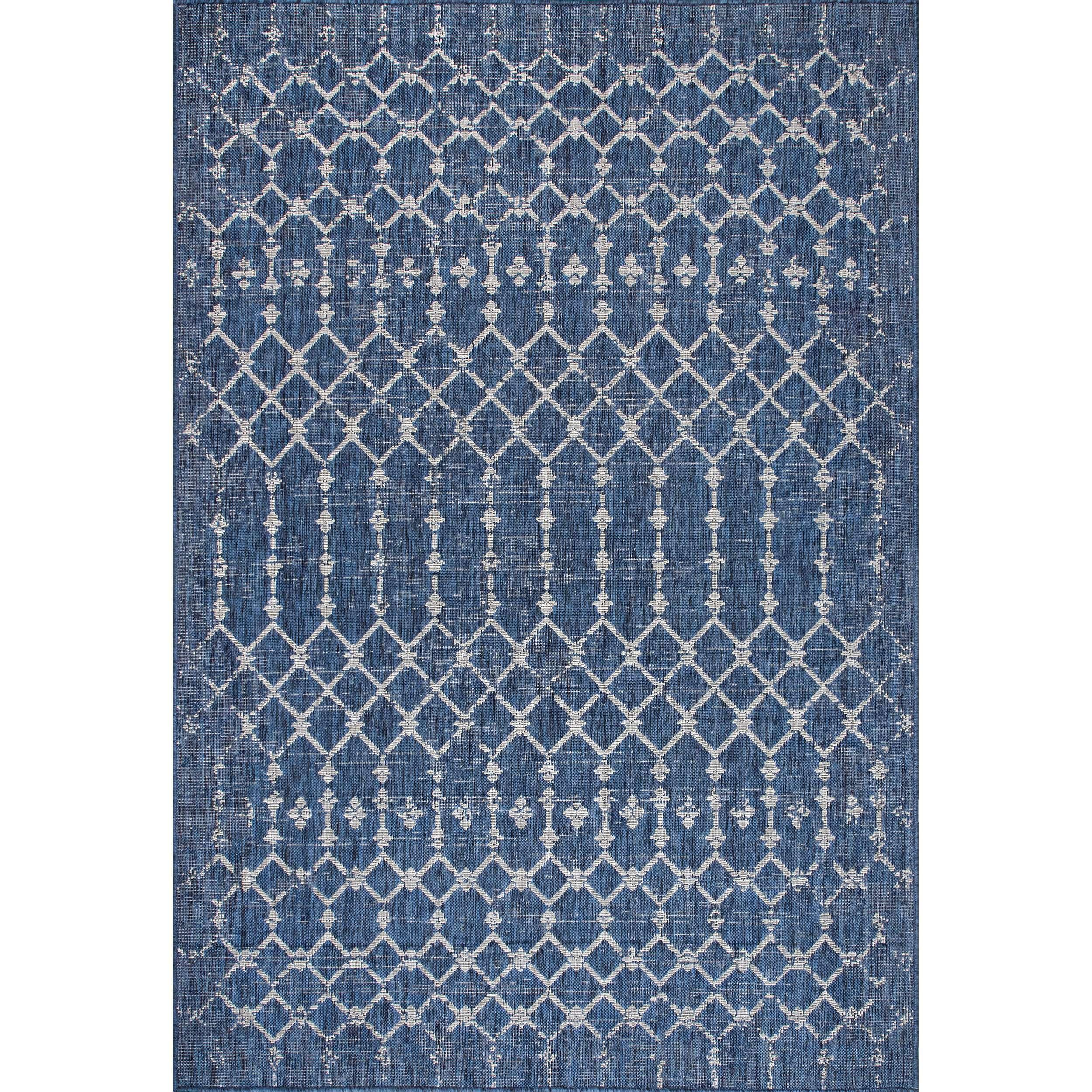 Grayson Moroccan Trellis Indoor/Outdoor Area Rug - Frankwebs