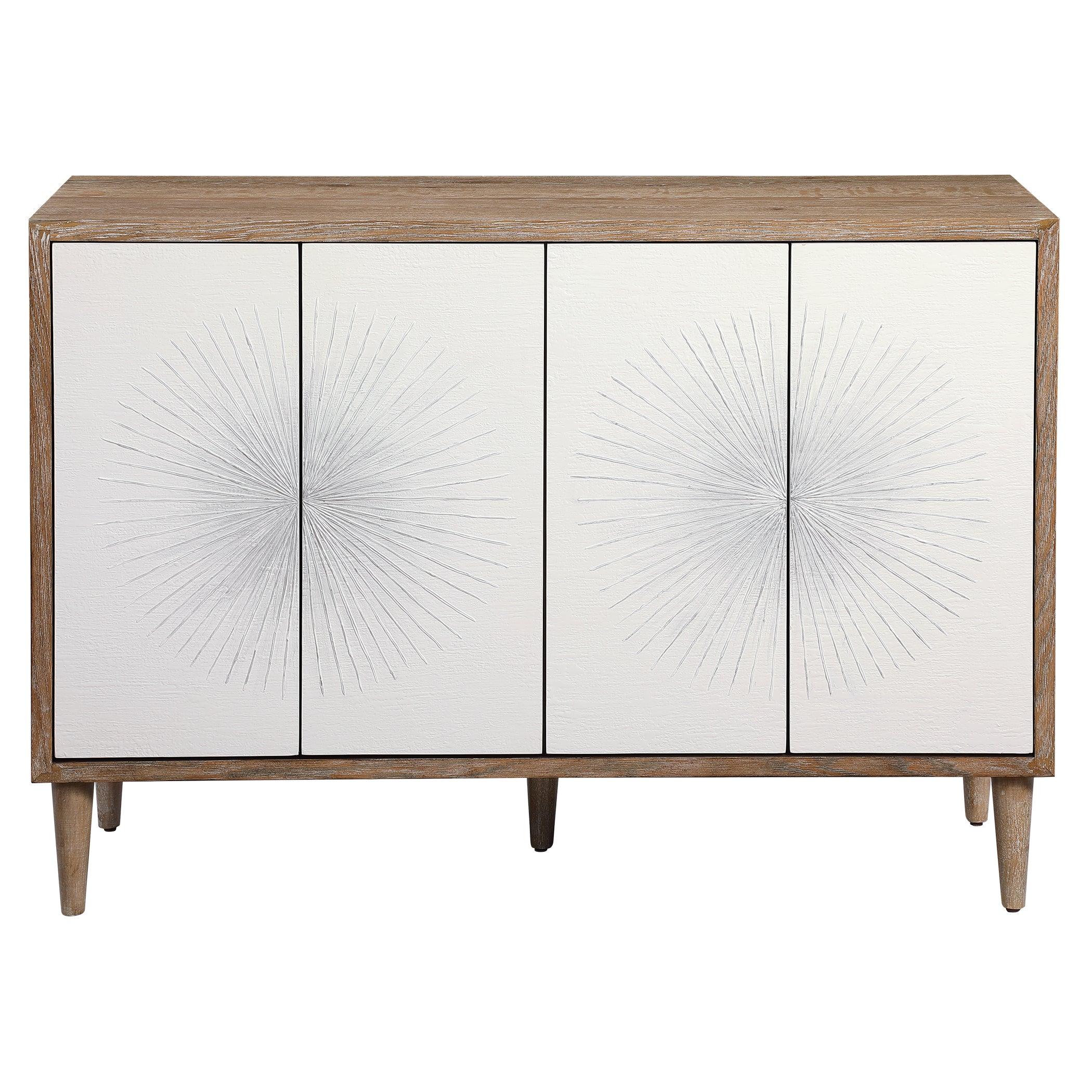 Dani 4 Door White Cabinet - Frankwebs