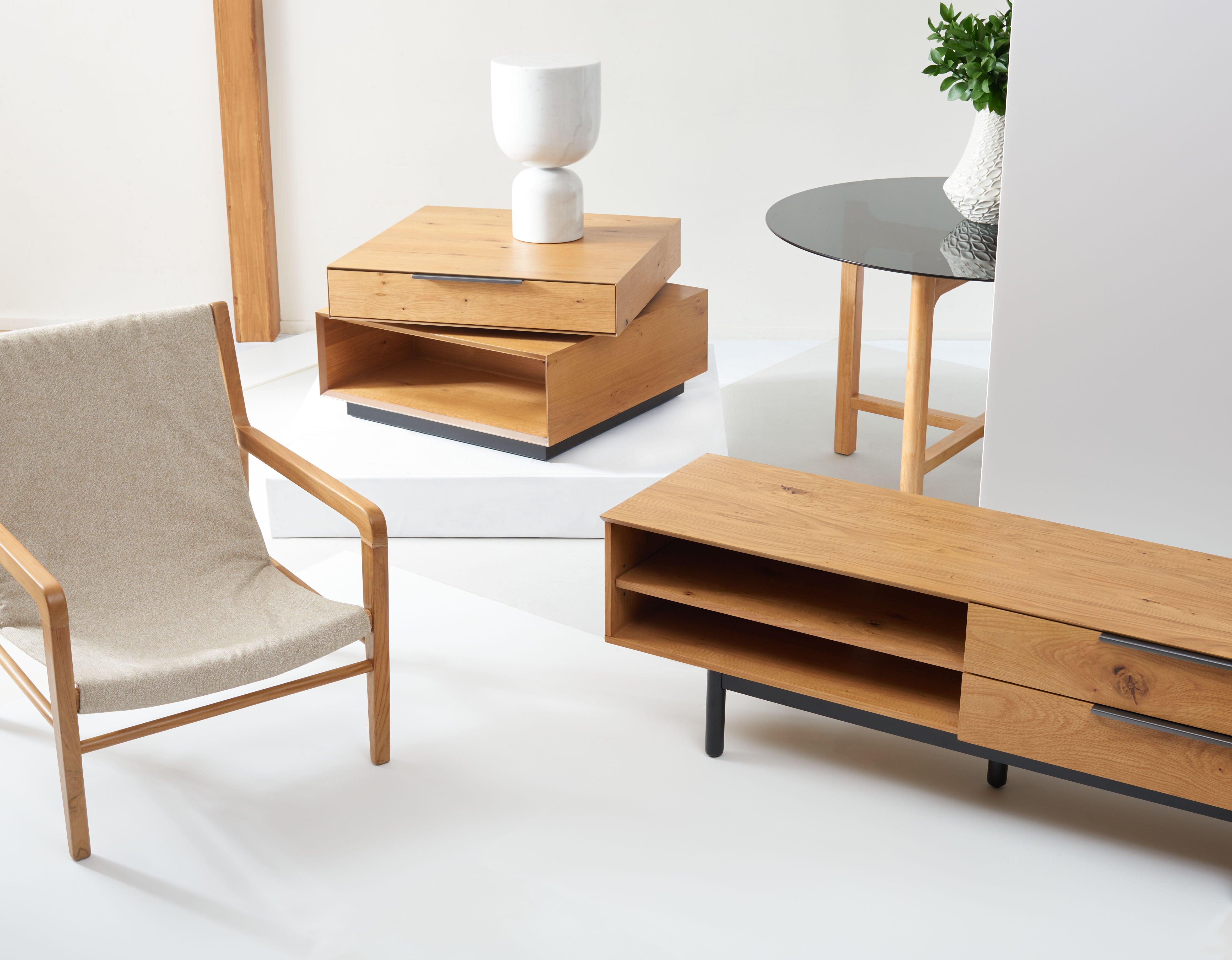 GERALDO 2 DRAWER MEDIA STAND - Frankwebs